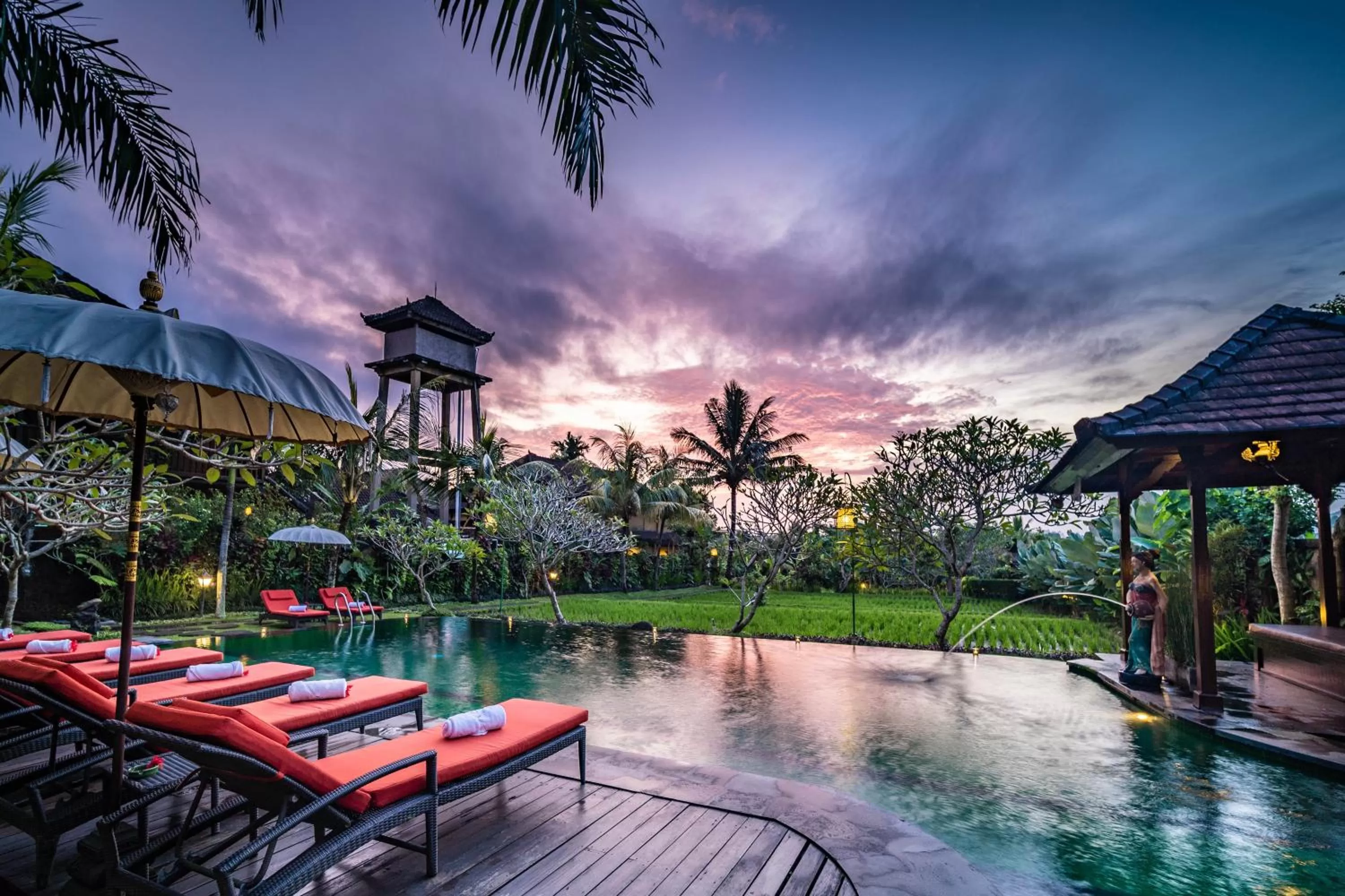 Swimming pool in Bliss Ubud Spa Resort