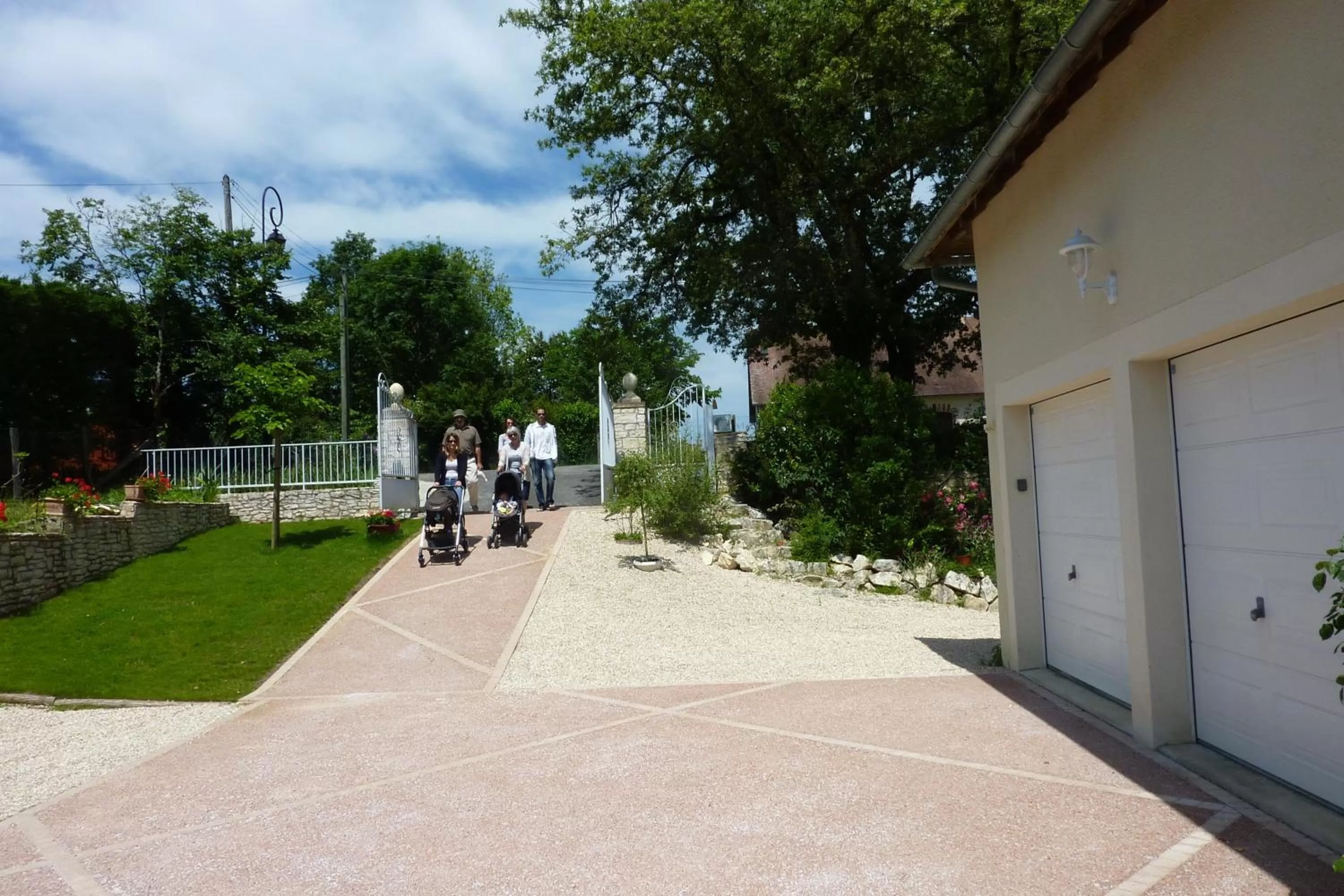 Facade/entrance in La Maison du Parc