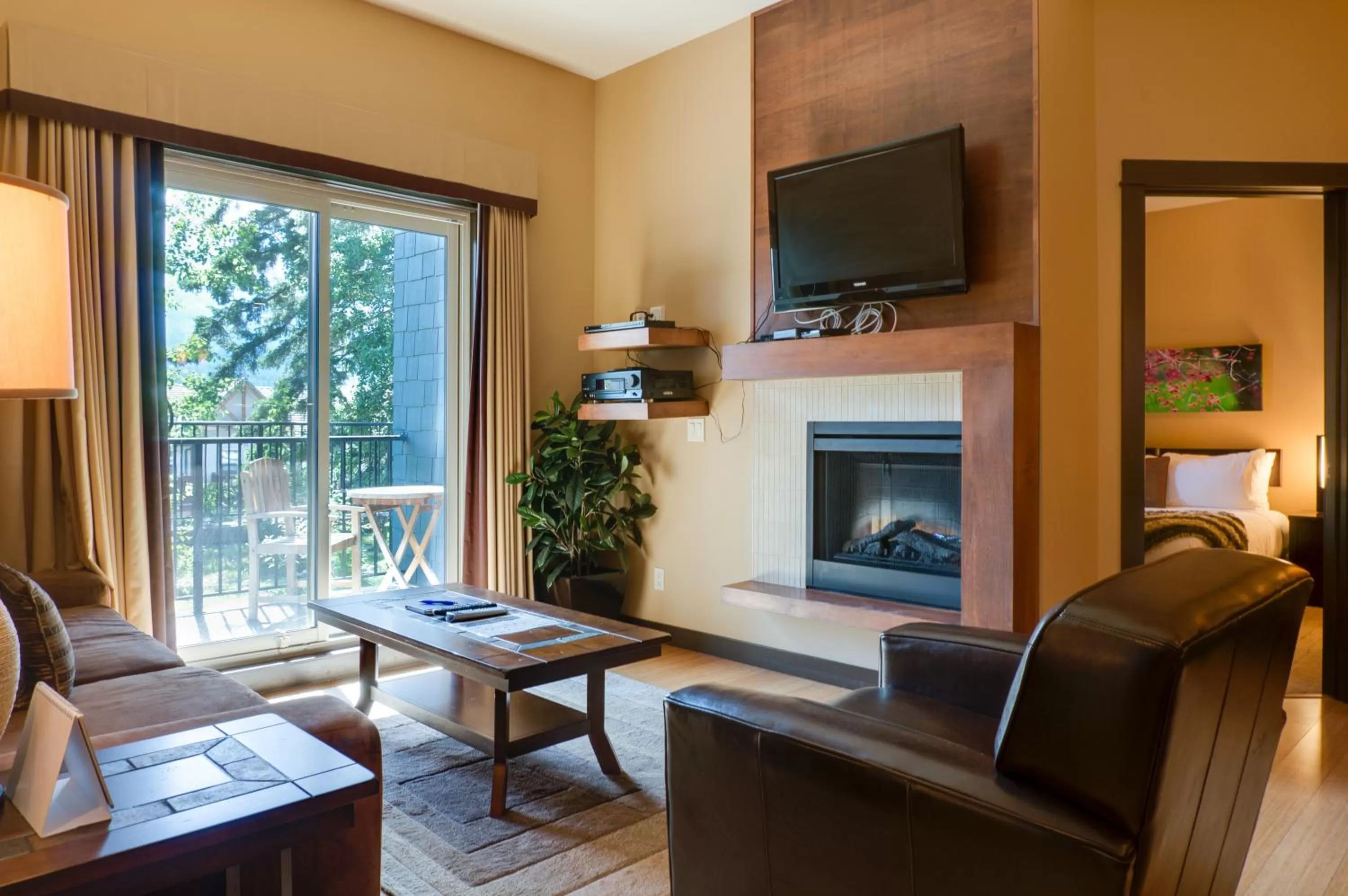 Living room in Silver Creek Lodge