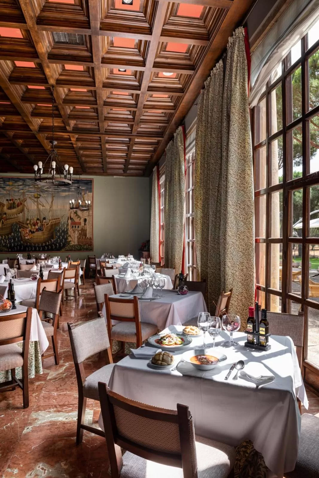 Breakfast in Parador de Tordesillas