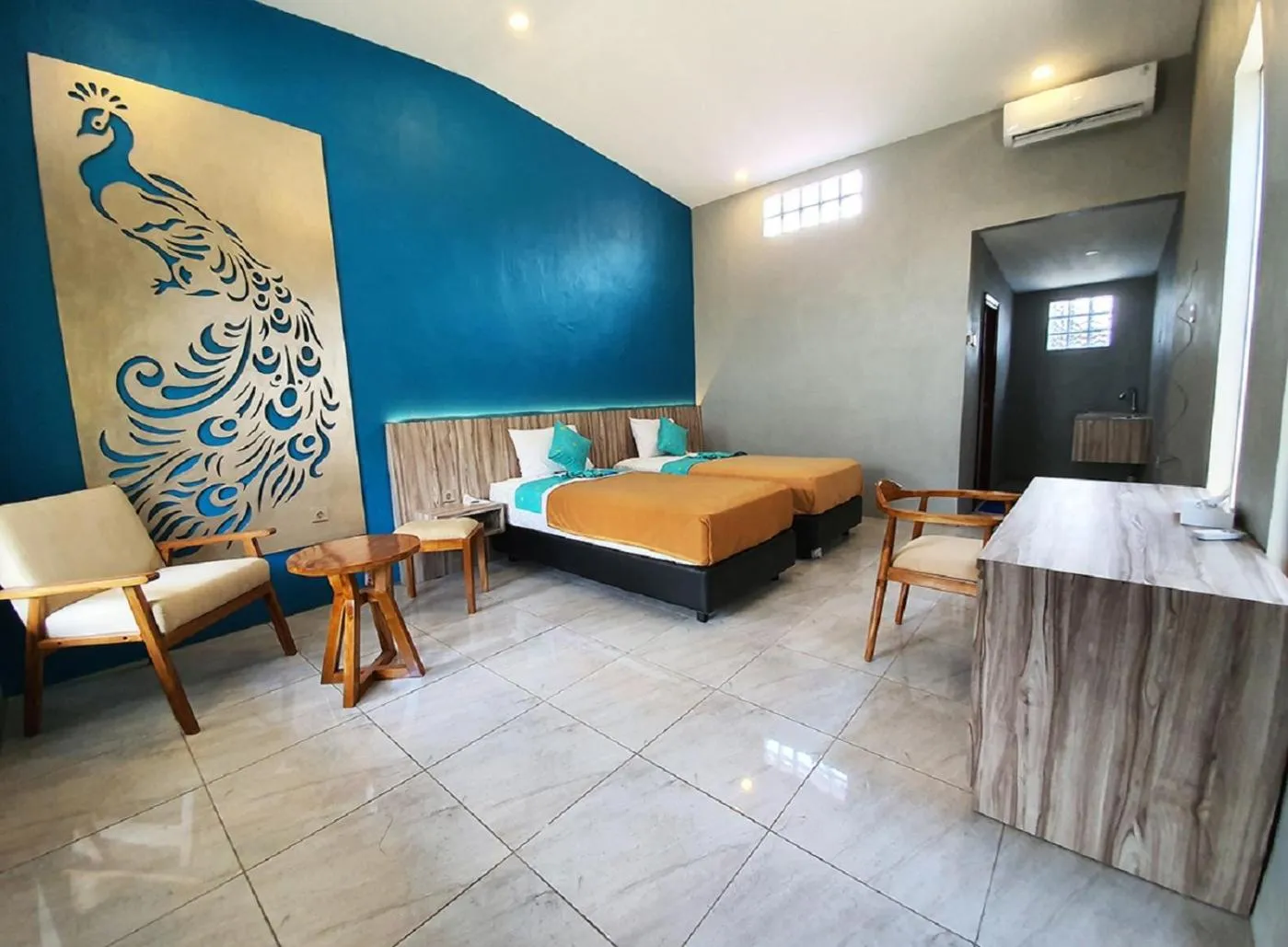 Bedroom, Bed in Sanur Agung Hotel