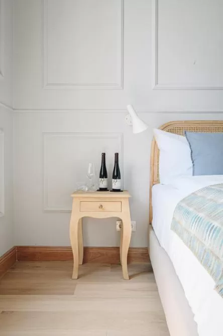 Bed in Boutiquehotel Kloster Pfalzel