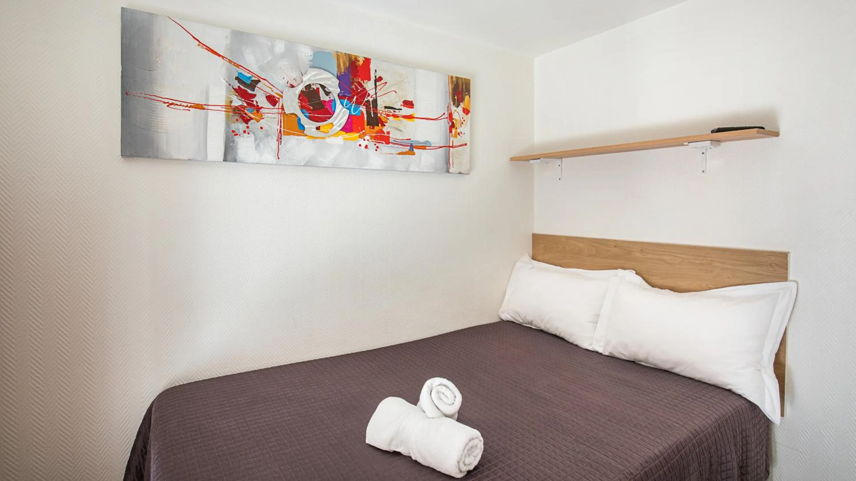 Bed in Hotel De L'Horloge