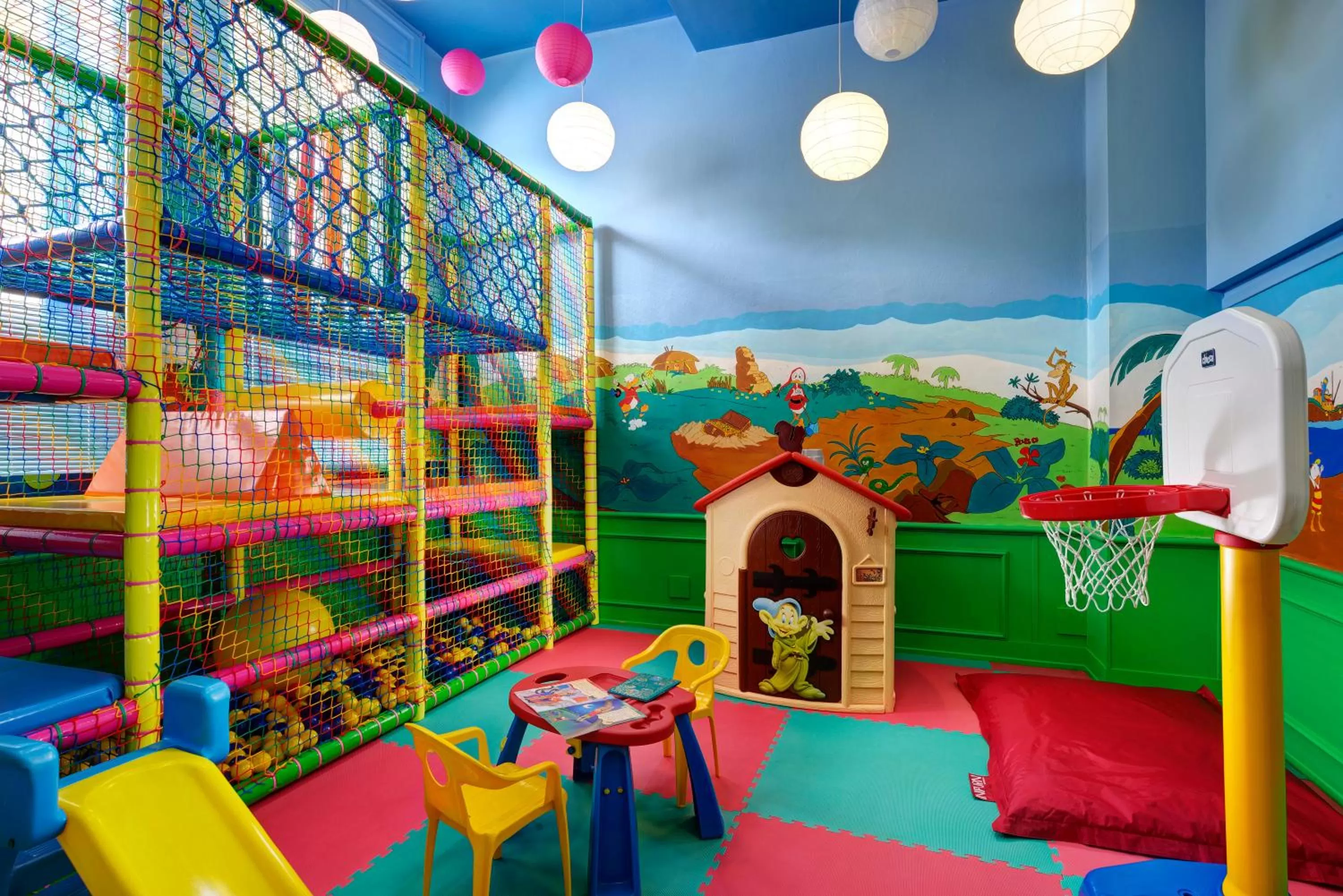 Children play ground in Royal Hotel Sanremo