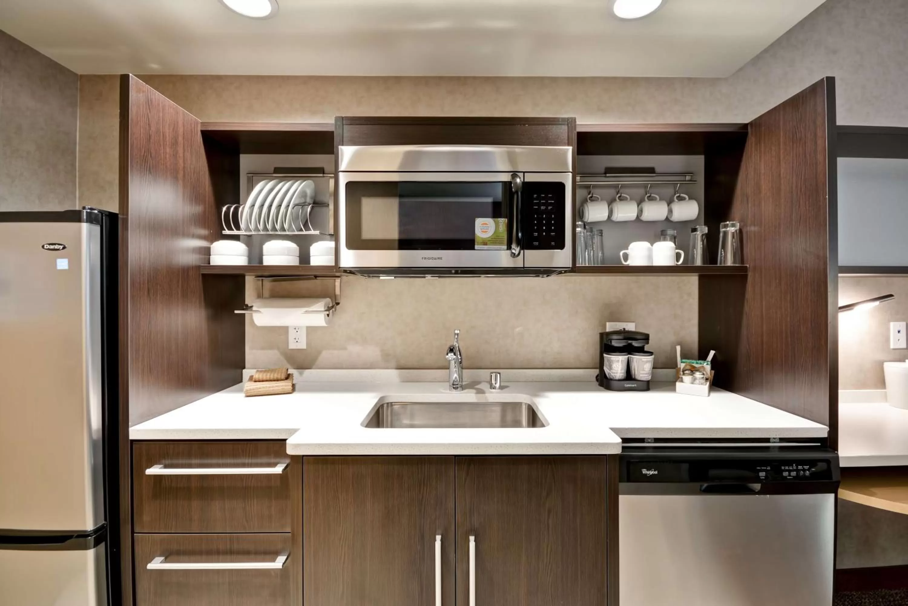 Kitchen or kitchenette in Home2 Suites By Hilton Livermore