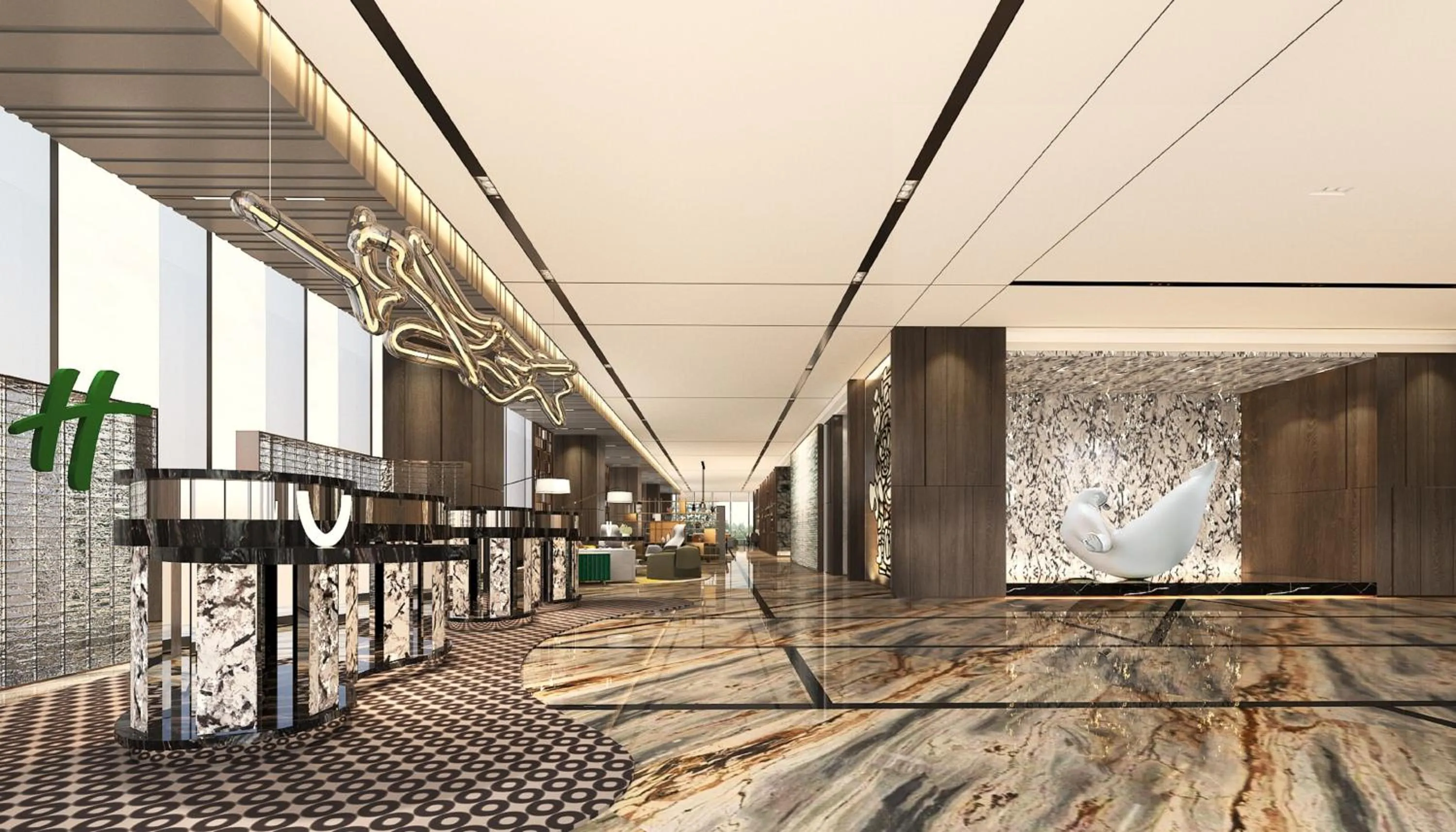 Property building in Holiday Inn Changchun Oriental Plaza by IHG