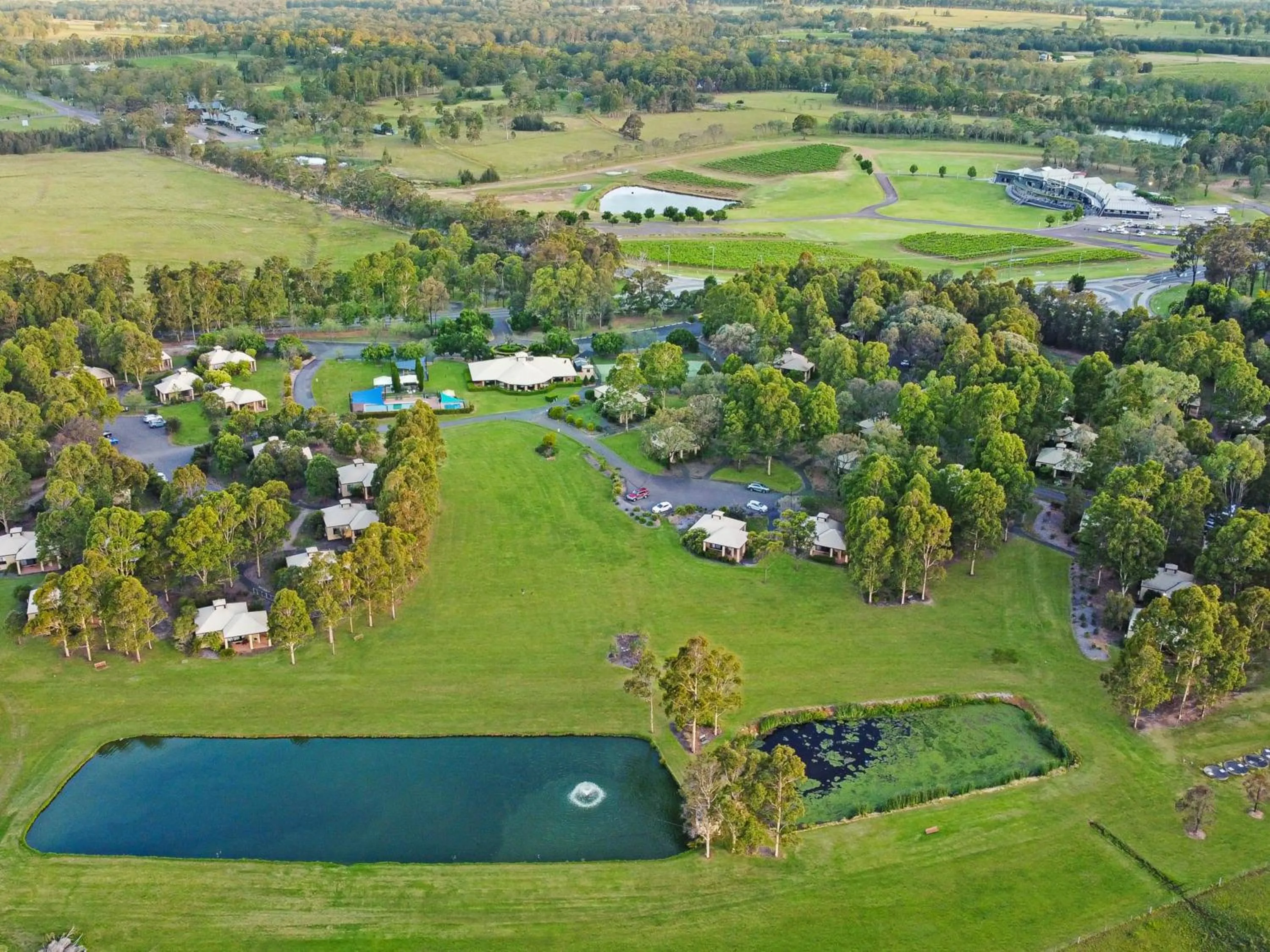 Bird's eye view in Leisure Inn Pokolbin Hill