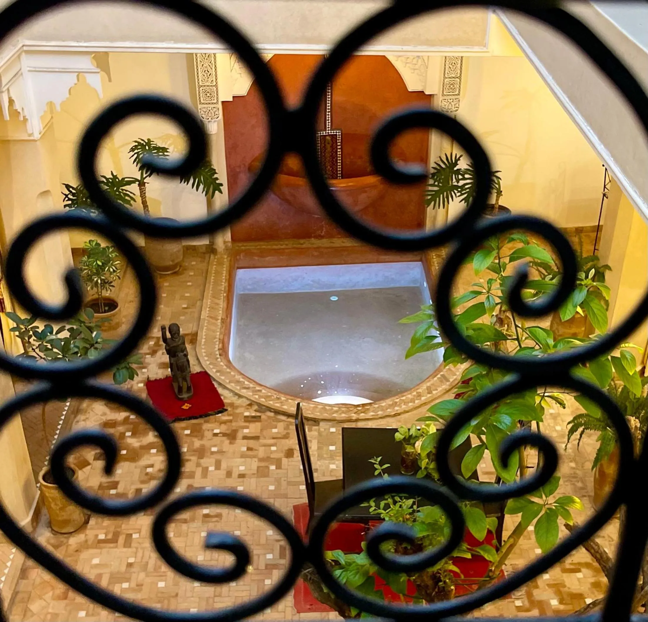 Swimming pool in Riad Dar Foundouk and Spa