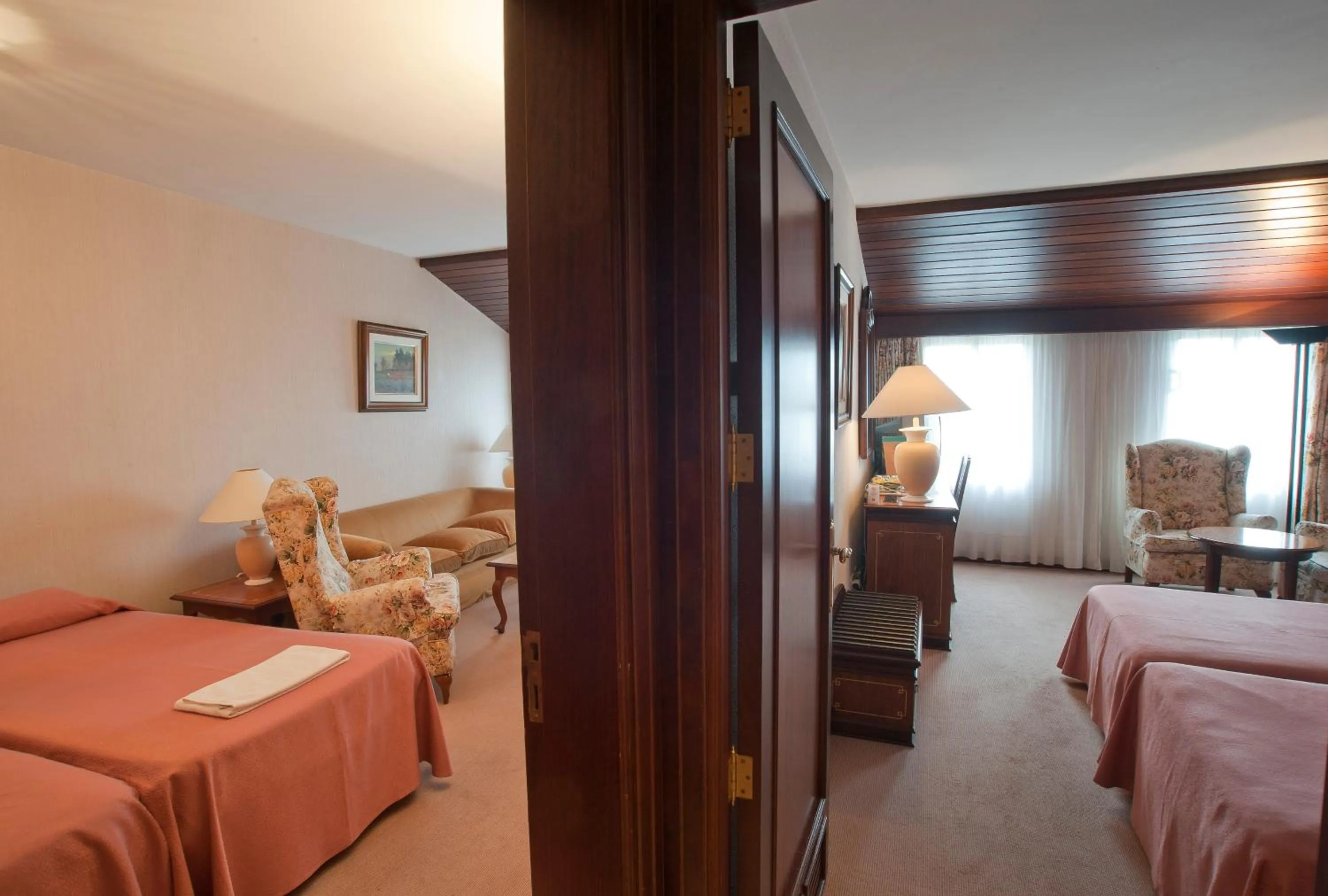 Photo of the whole room, Bed in Hotel Riu Fluviá