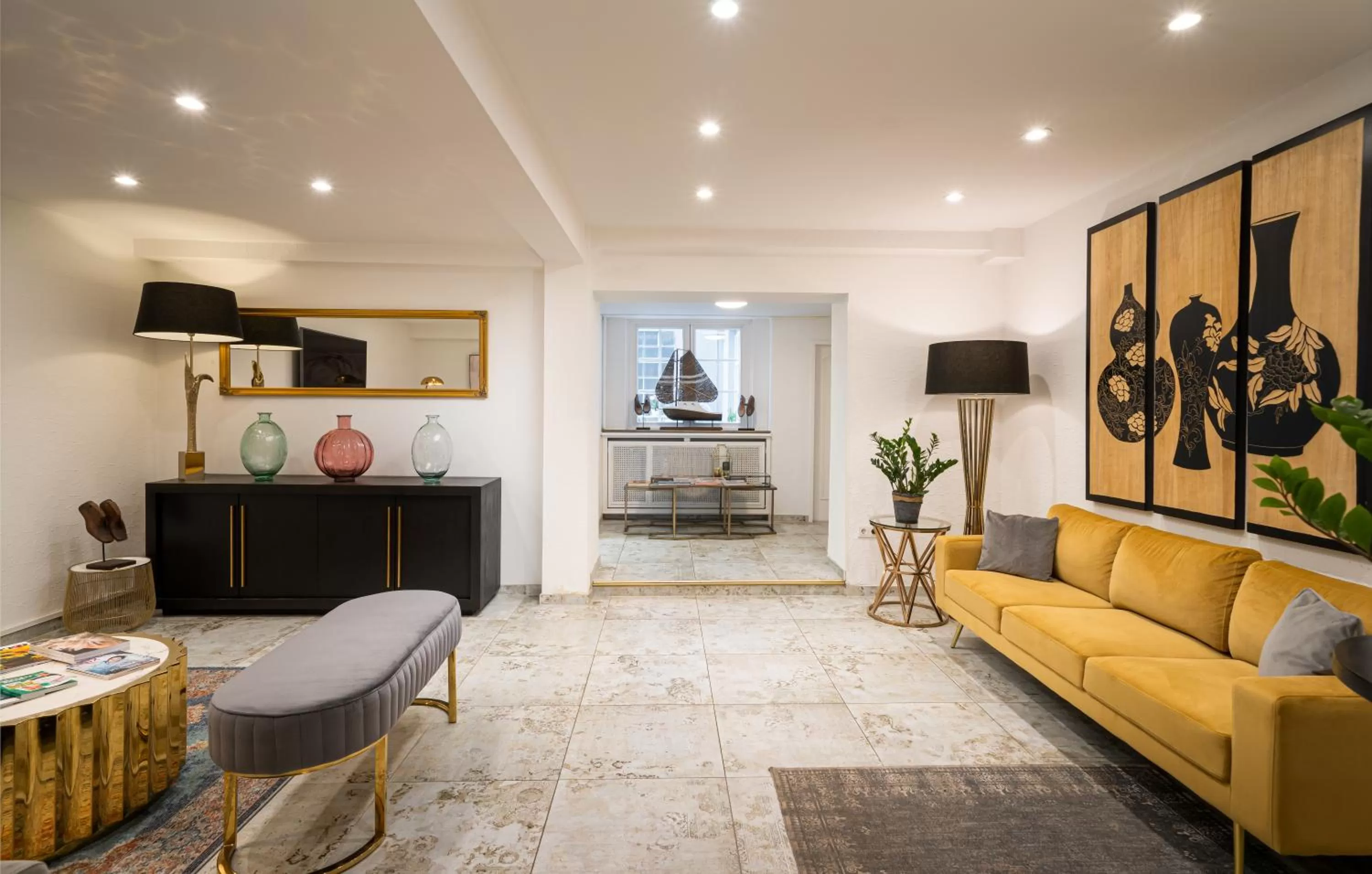 Lobby or reception in Arthotel ANA Liberty Bremen City