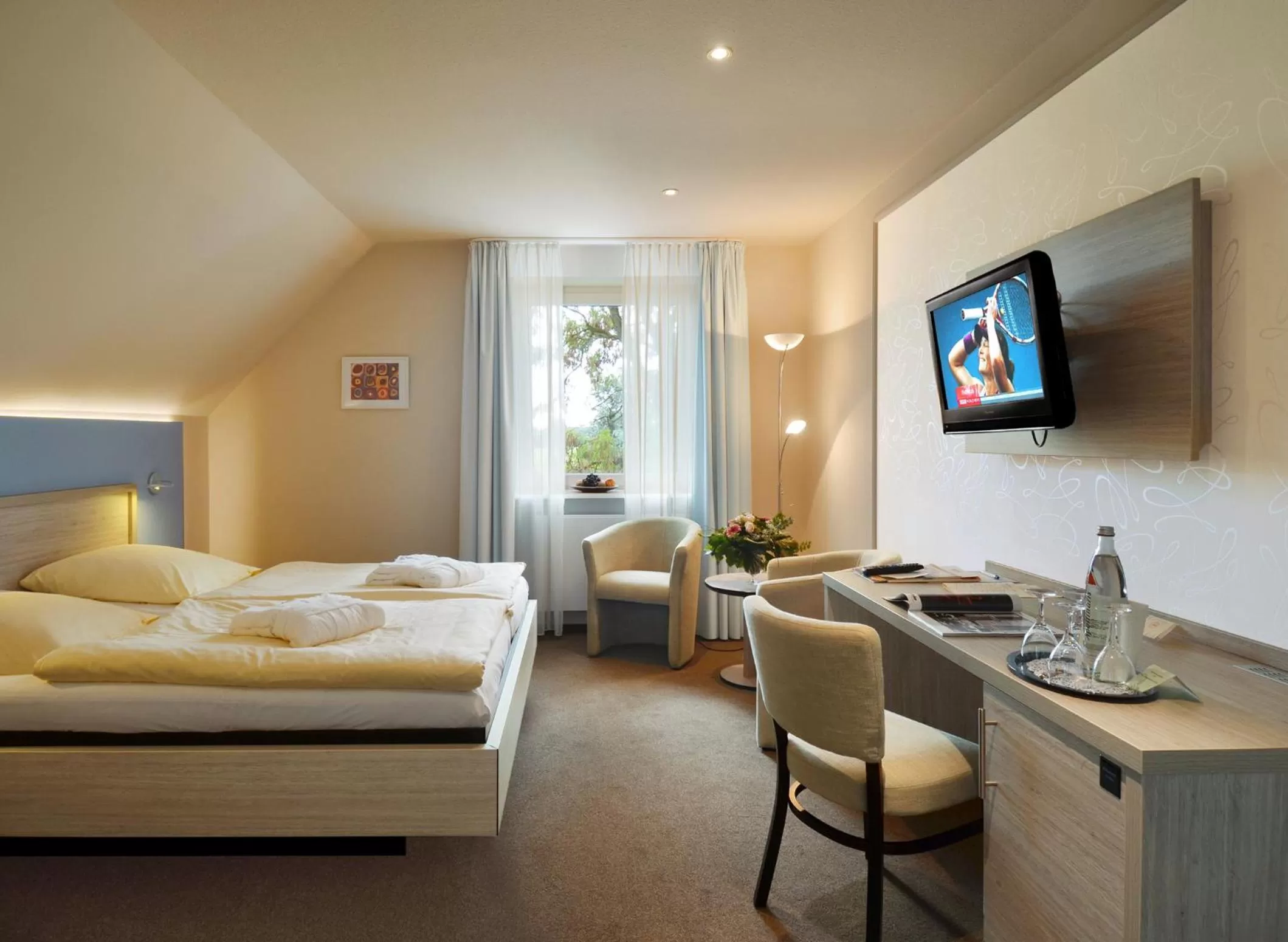 Bed in Akzent Hotel Haus Surendorff