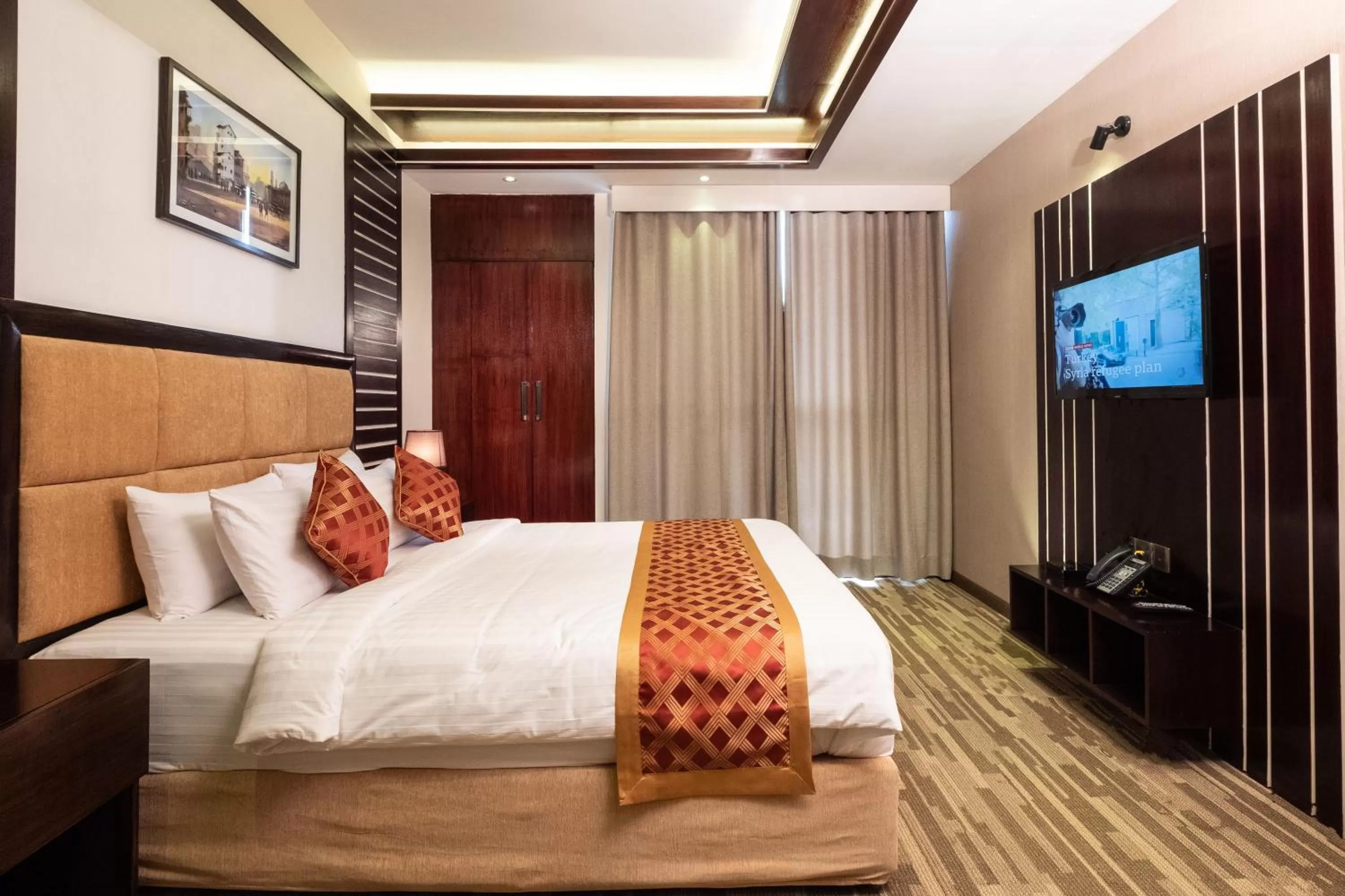 Bed in After Hours Residence