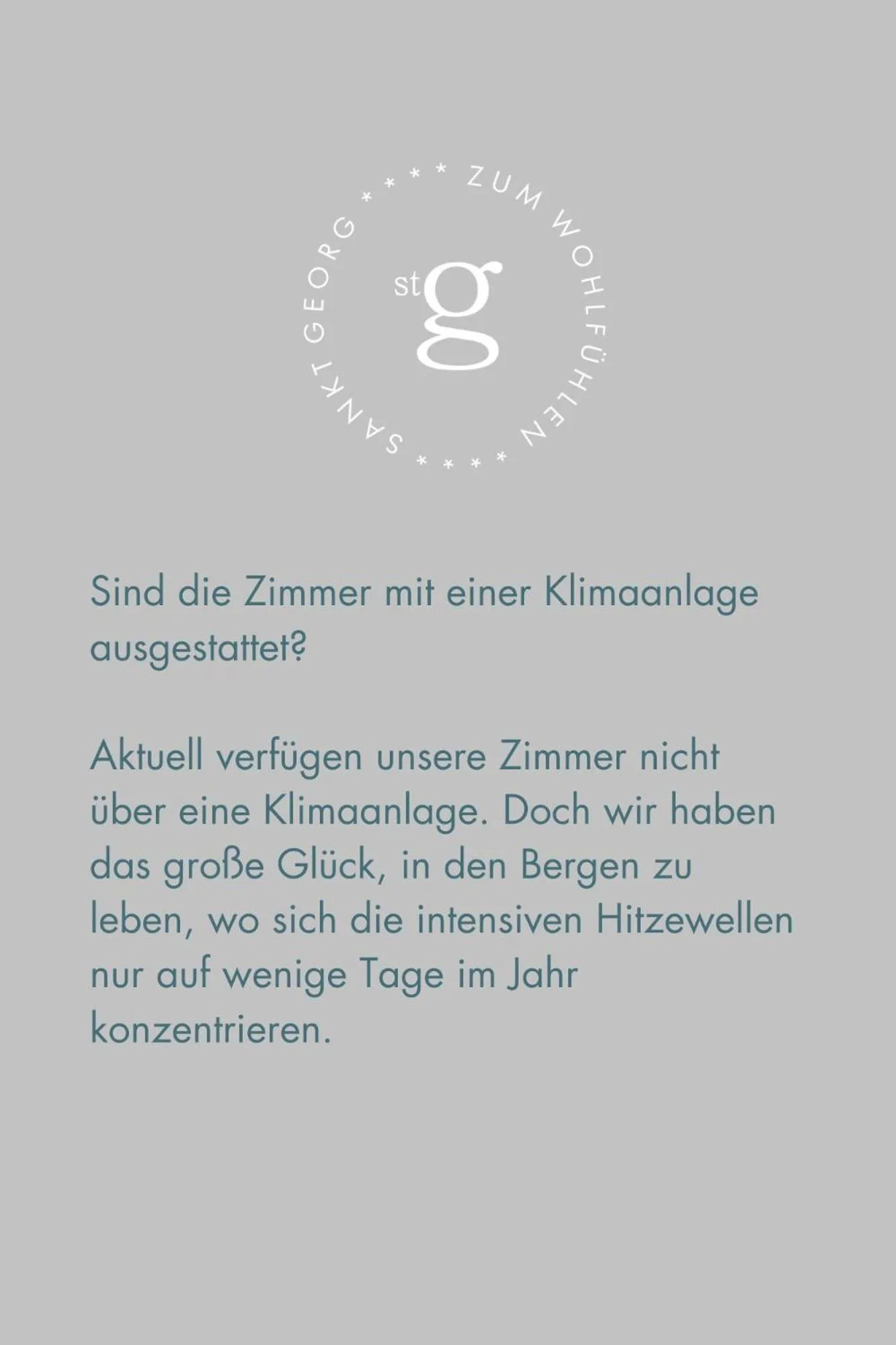 room service in Hotel St. Georg zum See