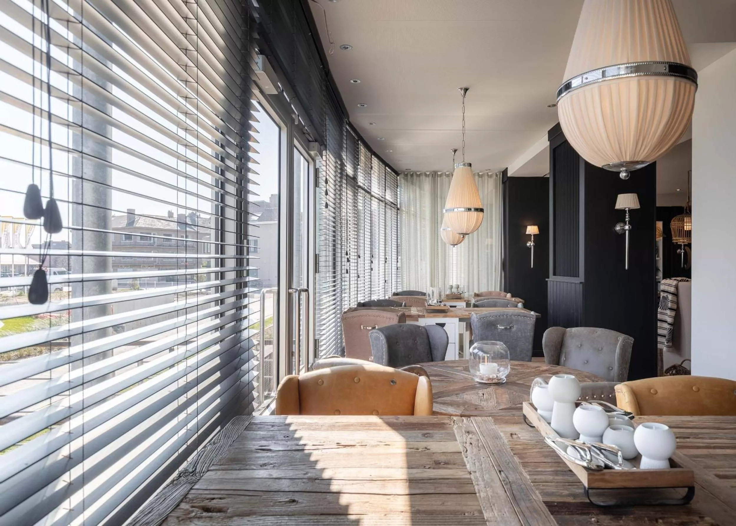 Living room in West Bay