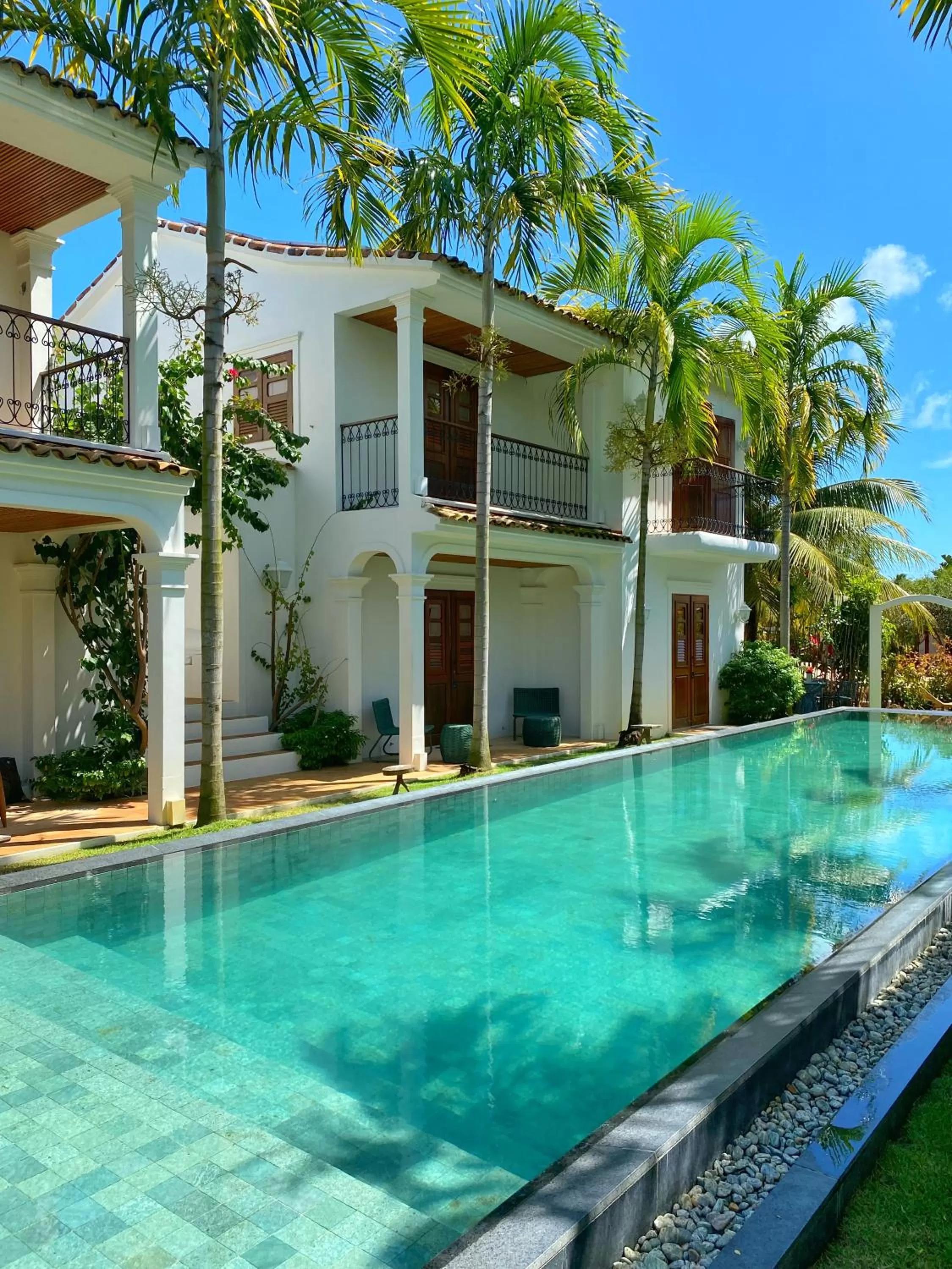 Swimming pool in Villa Canziani & Donato