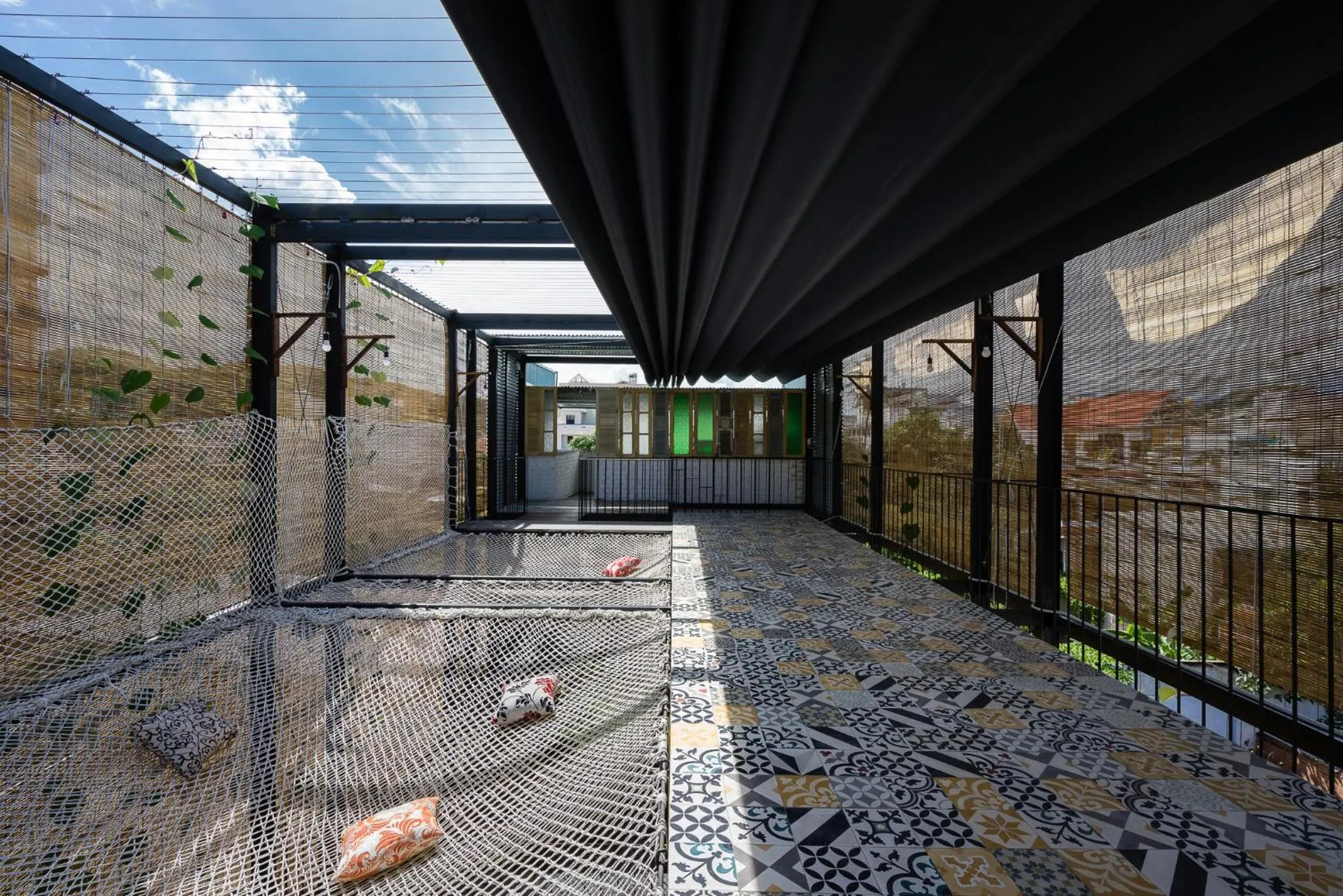 Balcony/Terrace in Ccasa Hostel