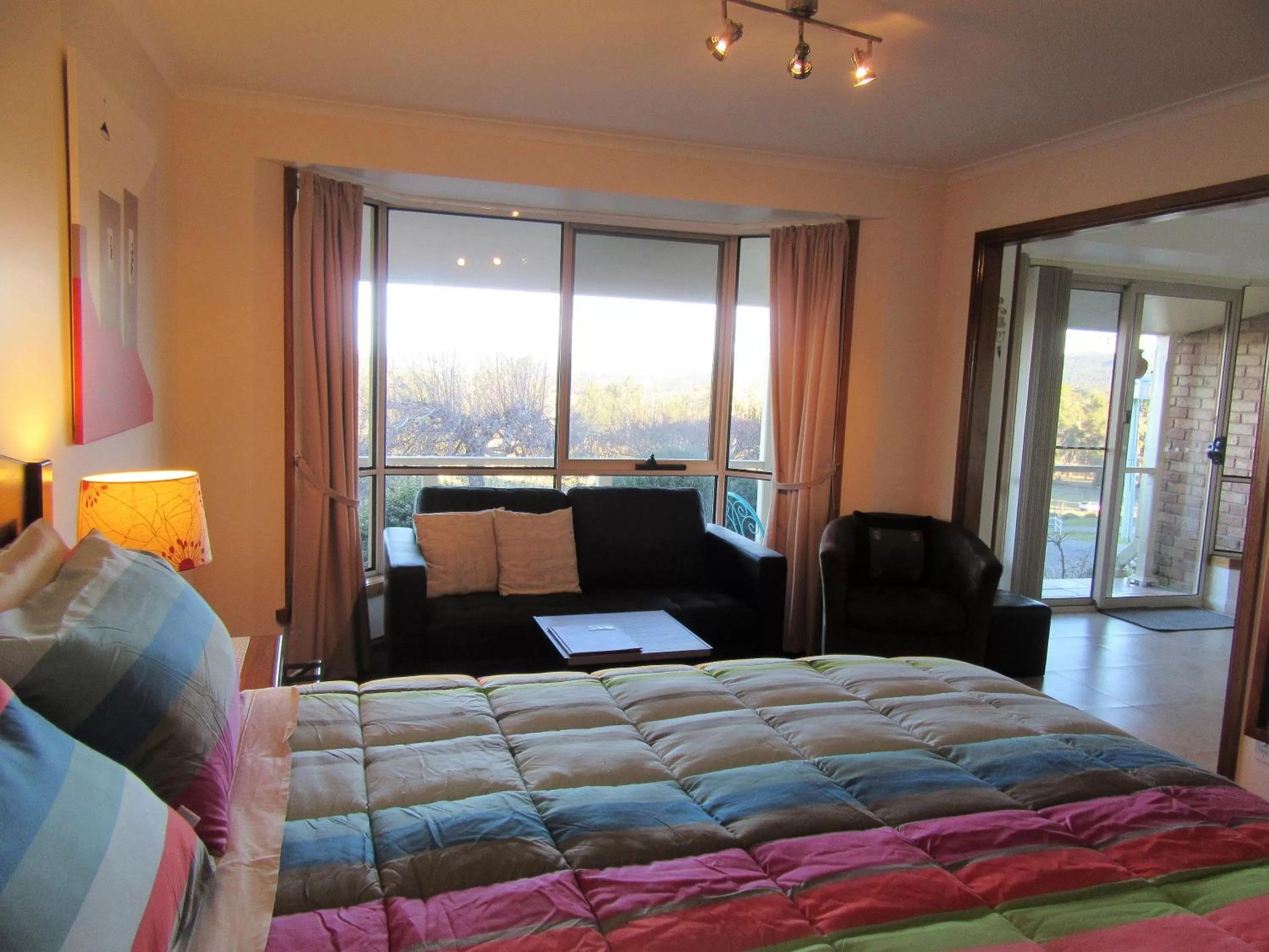 Bedroom, Bed in Sherwood View Accommodation