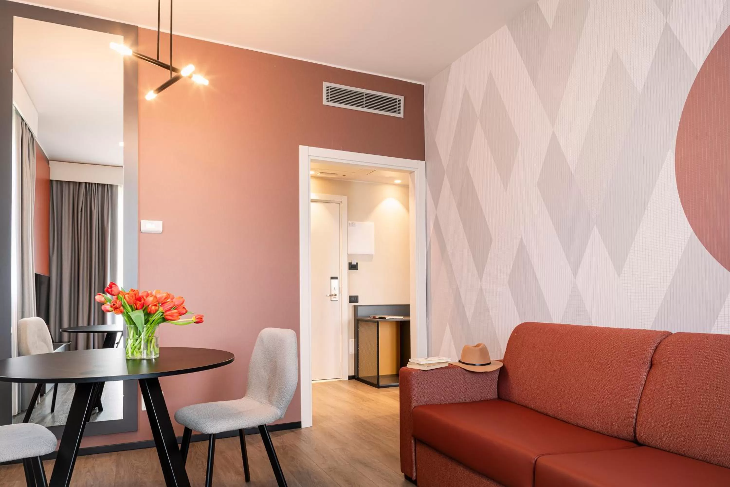 Living room in Quark Hotel Milano