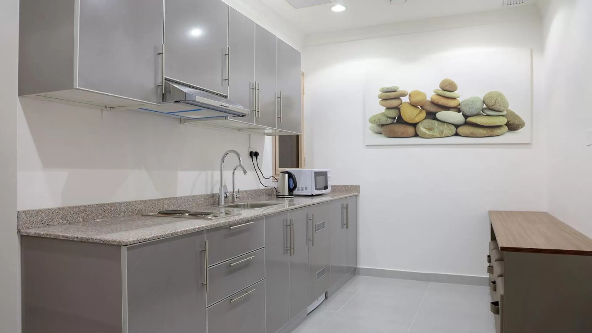 Kitchen or kitchenette in BHomed Salmiya