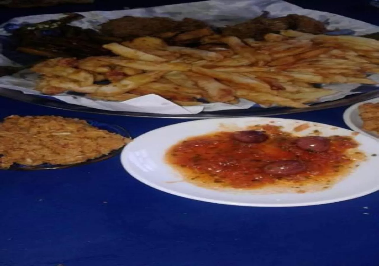 Food in Hotel El ghazi