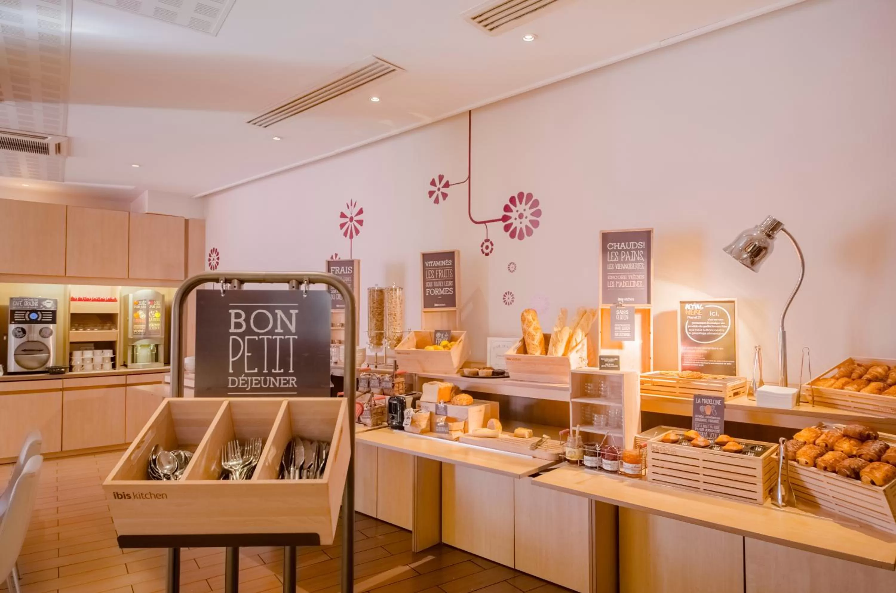 Buffet breakfast in Ibis Sarlat Centre