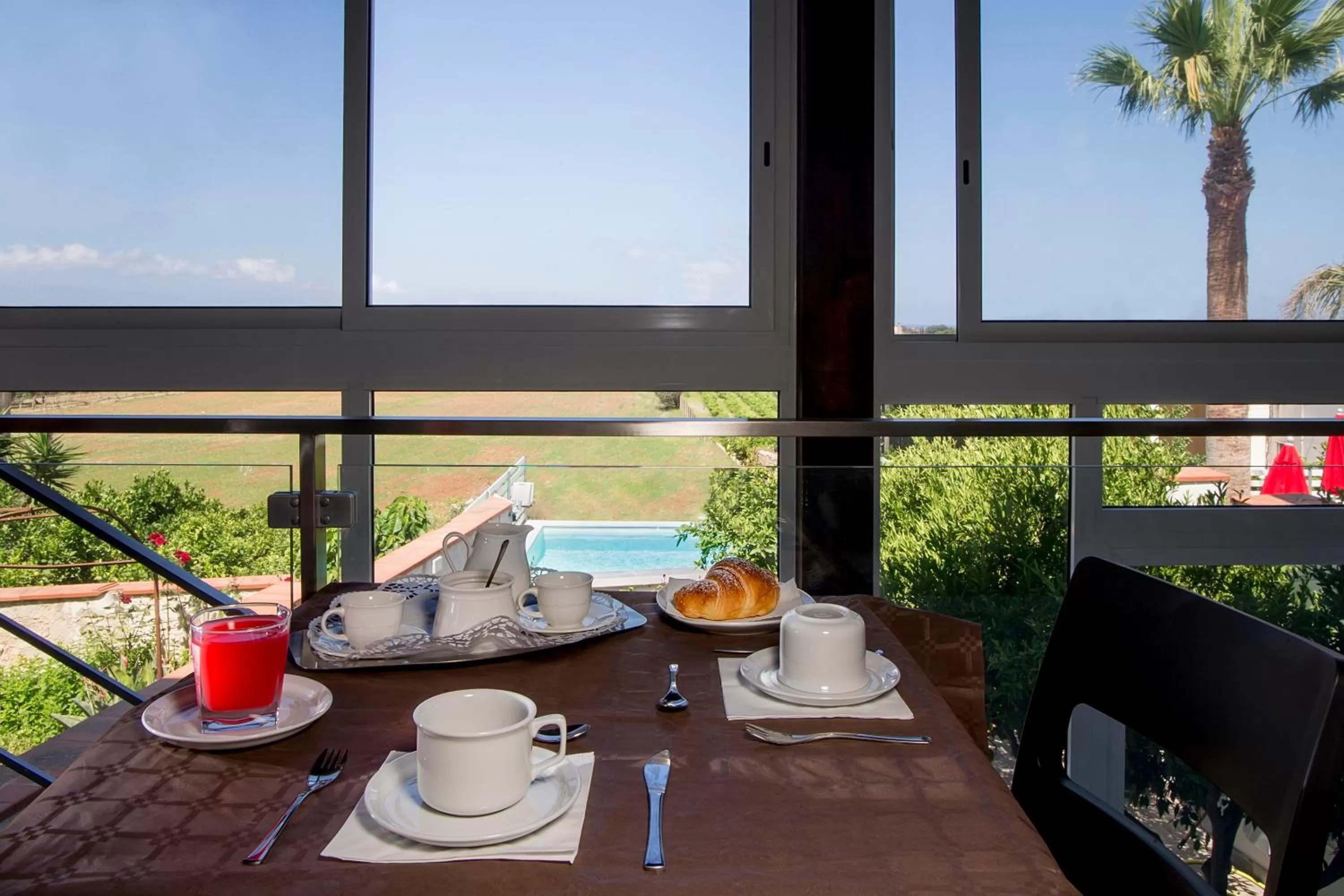 Natural landscape in La Rocca Scavata