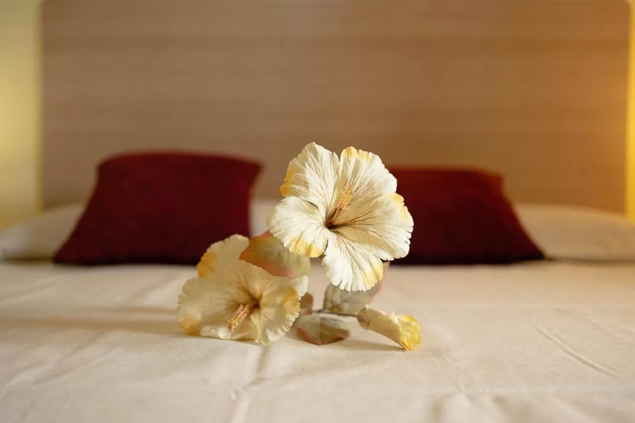 Decorative detail, Bed in La Valle B&B