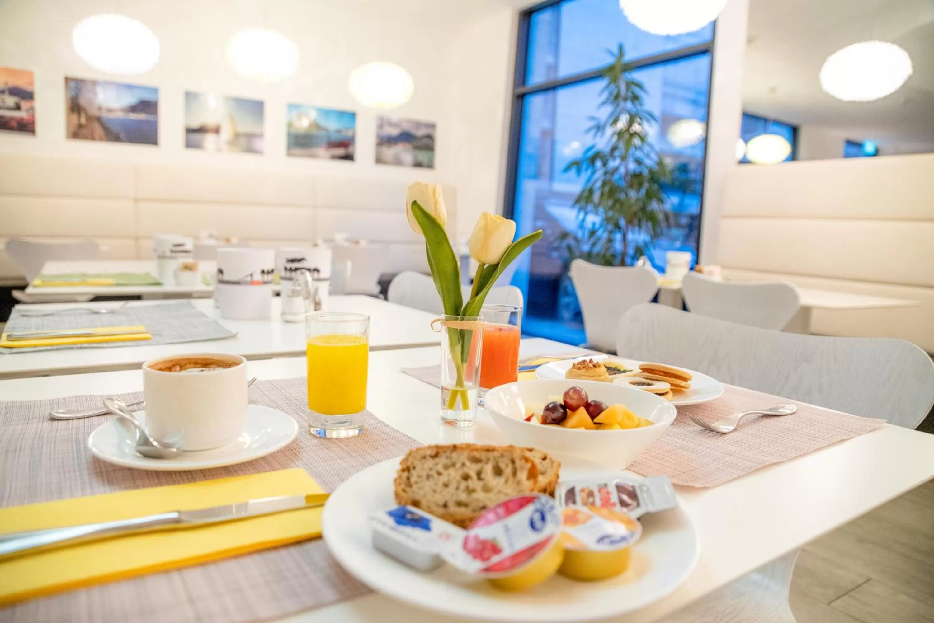 Food and drinks in Hotel City Lugano