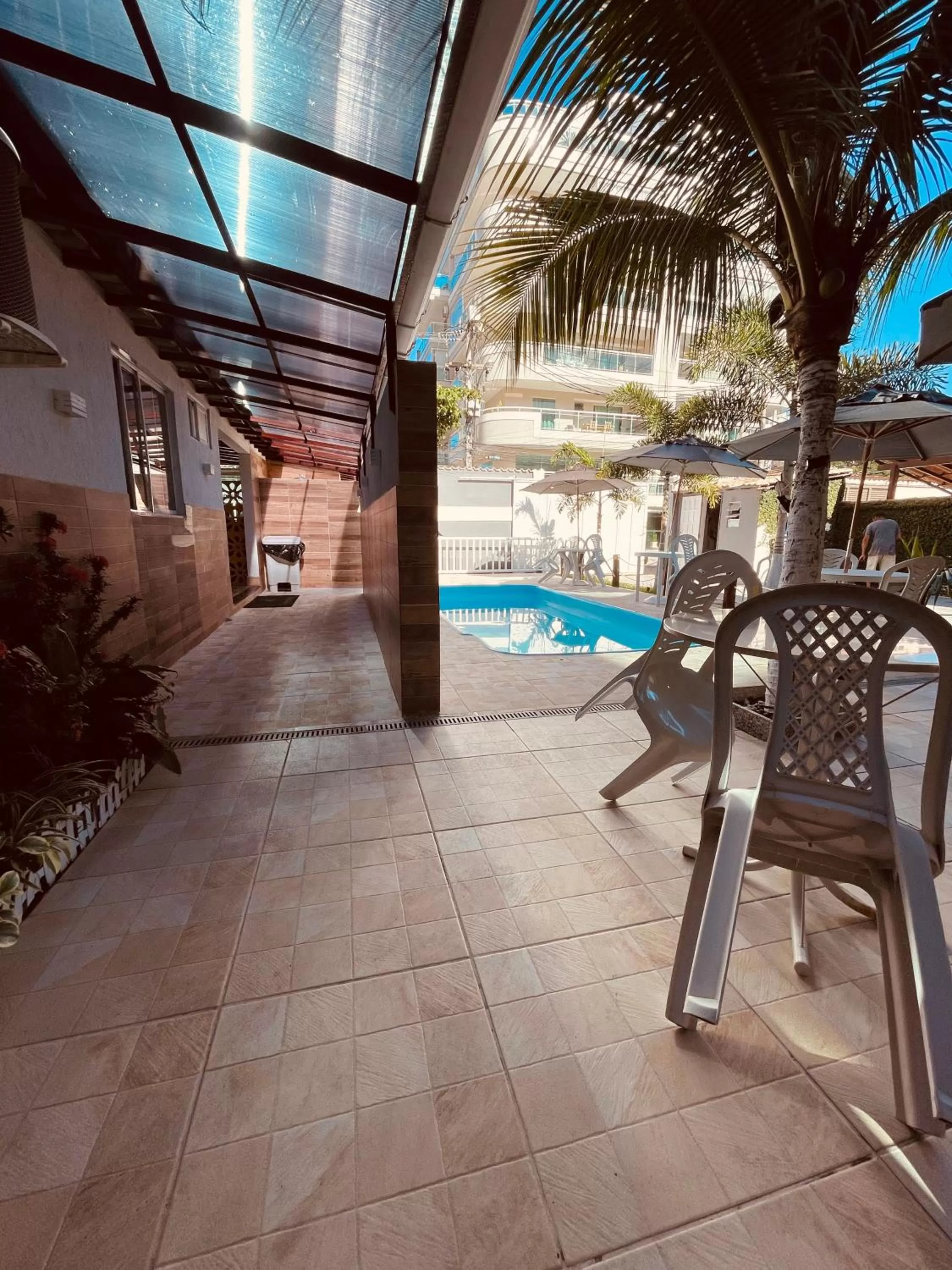 Swimming Pool in Flamingo Beach Pousada