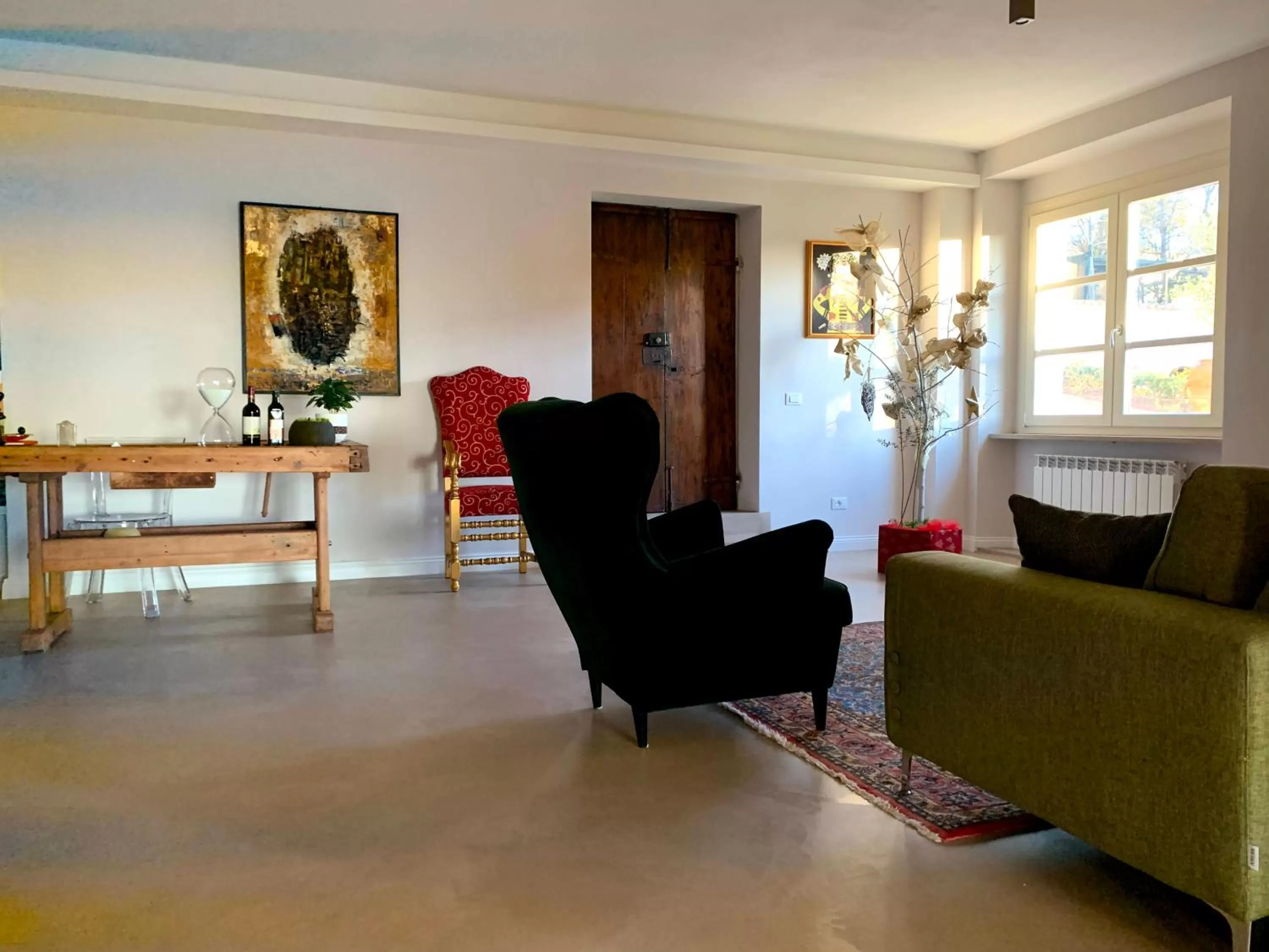 Living room in CorteViva Boutique B&B