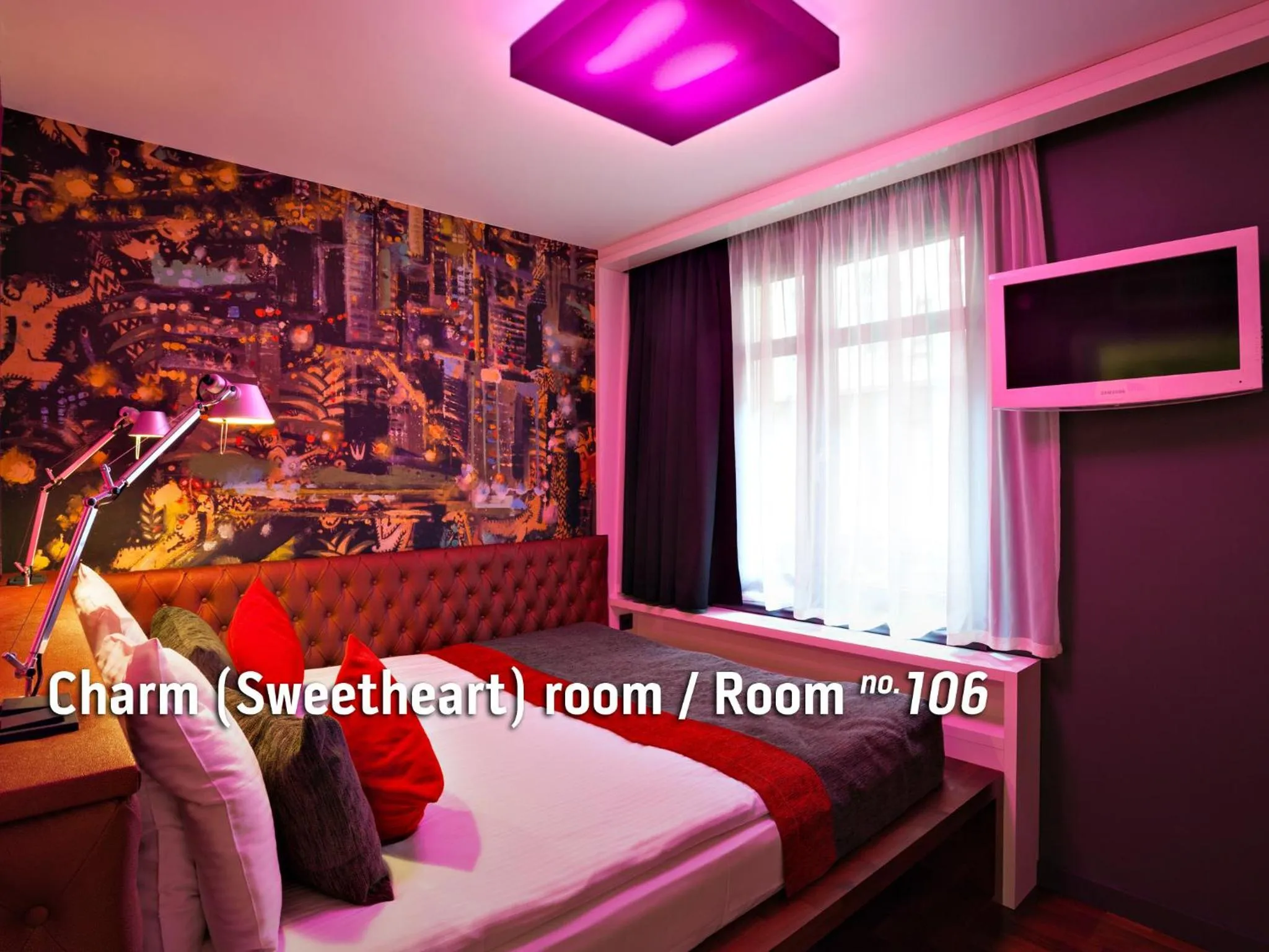 Photo of the whole room, Bed in Bohem Art Hotel