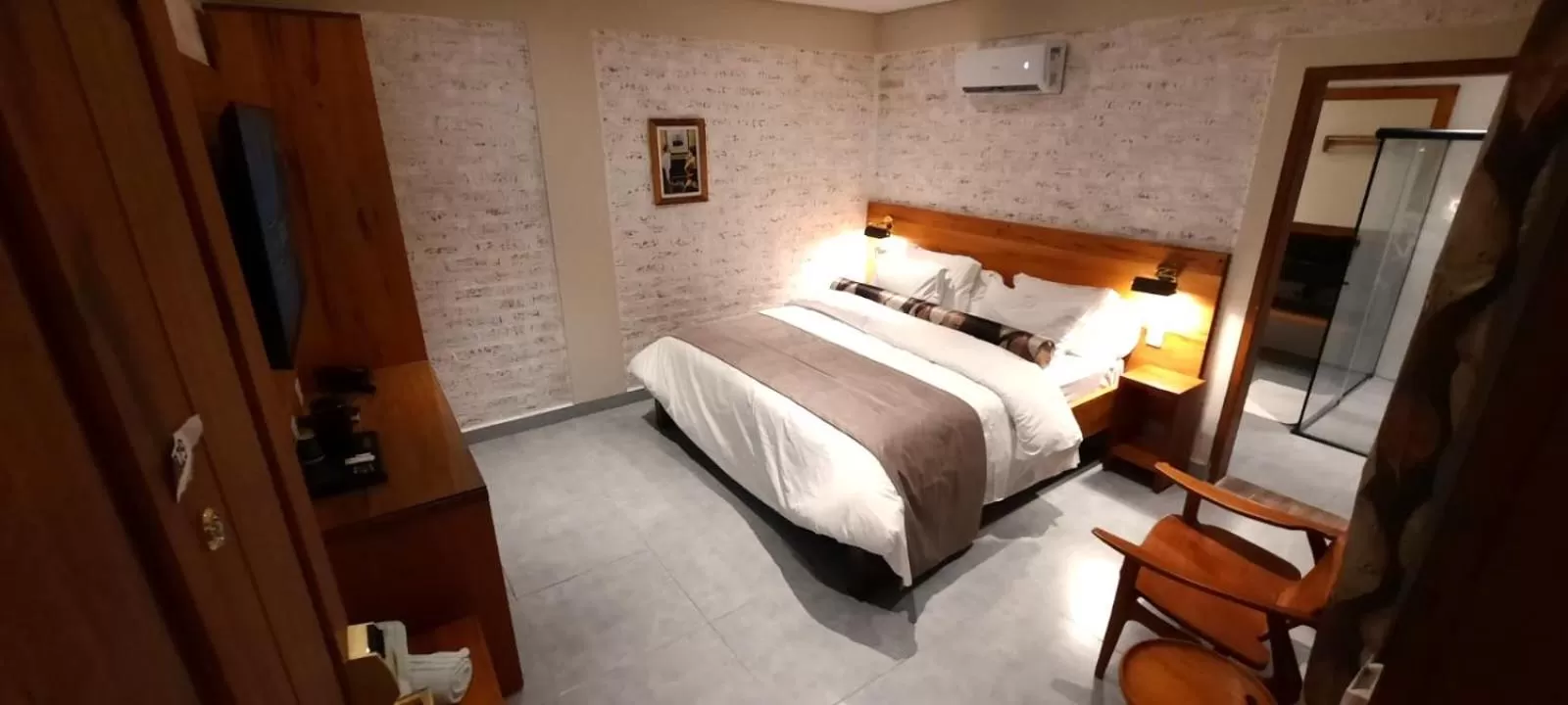 Bed in Hotel Villa Lobos Spa Romantik