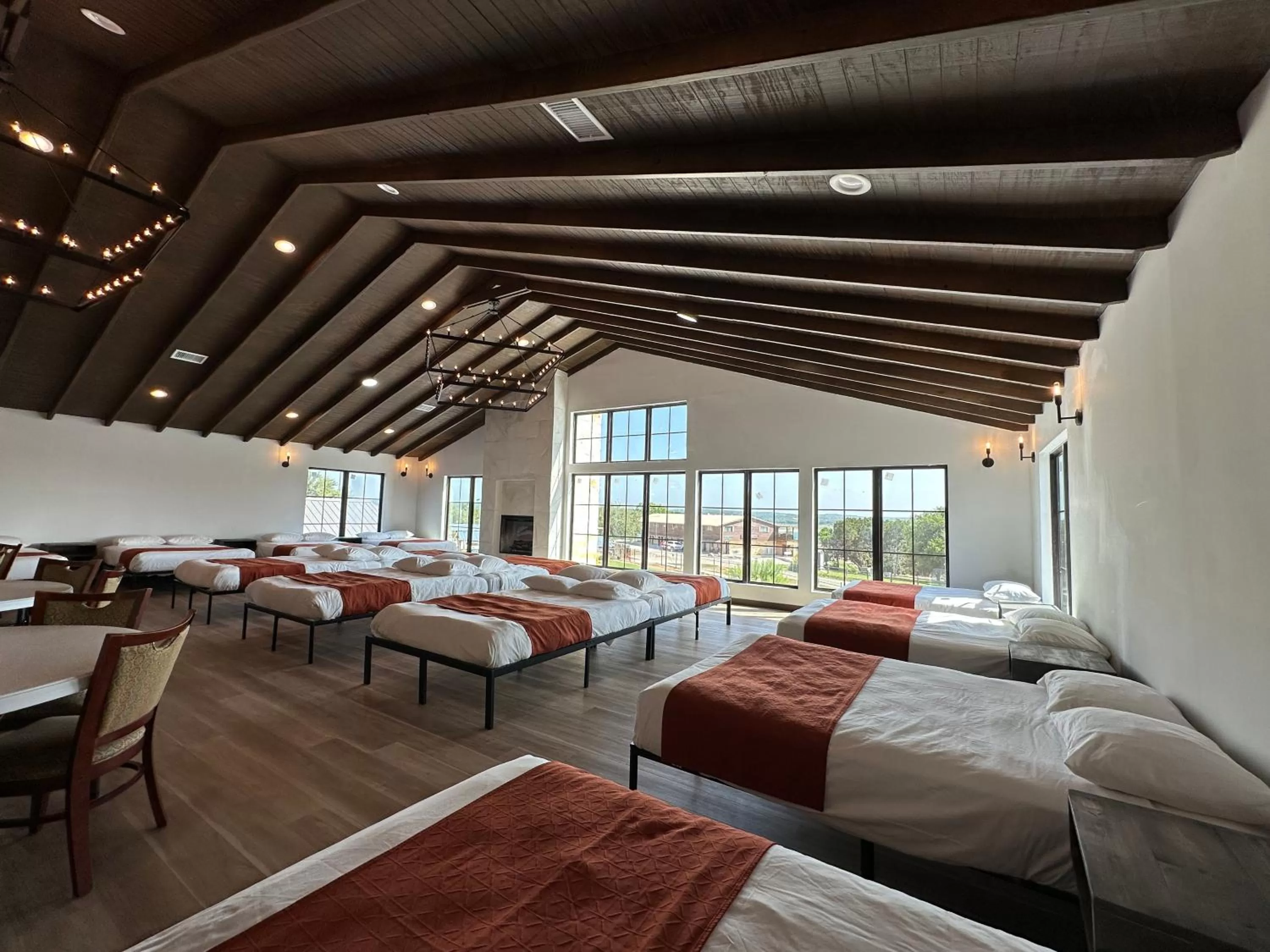 Bed in Canyon Lakeview Resort