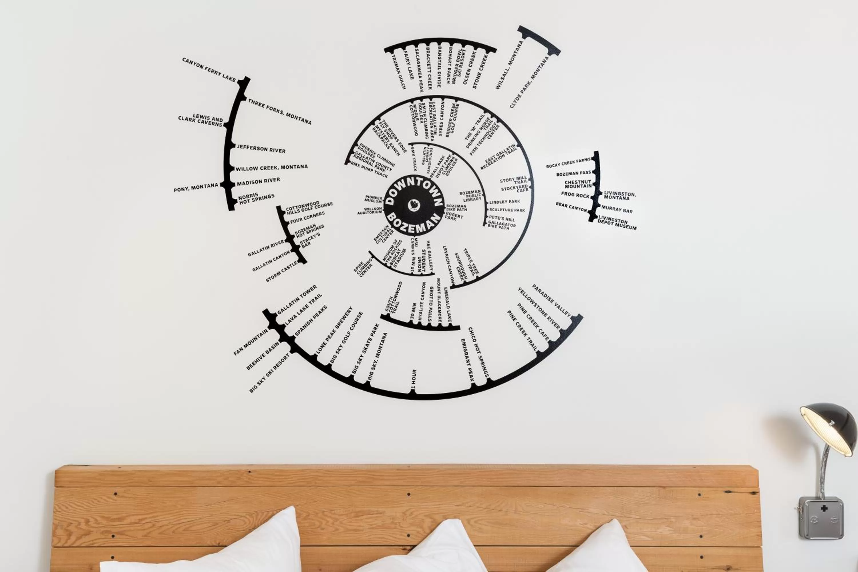 Decorative detail in The LARK