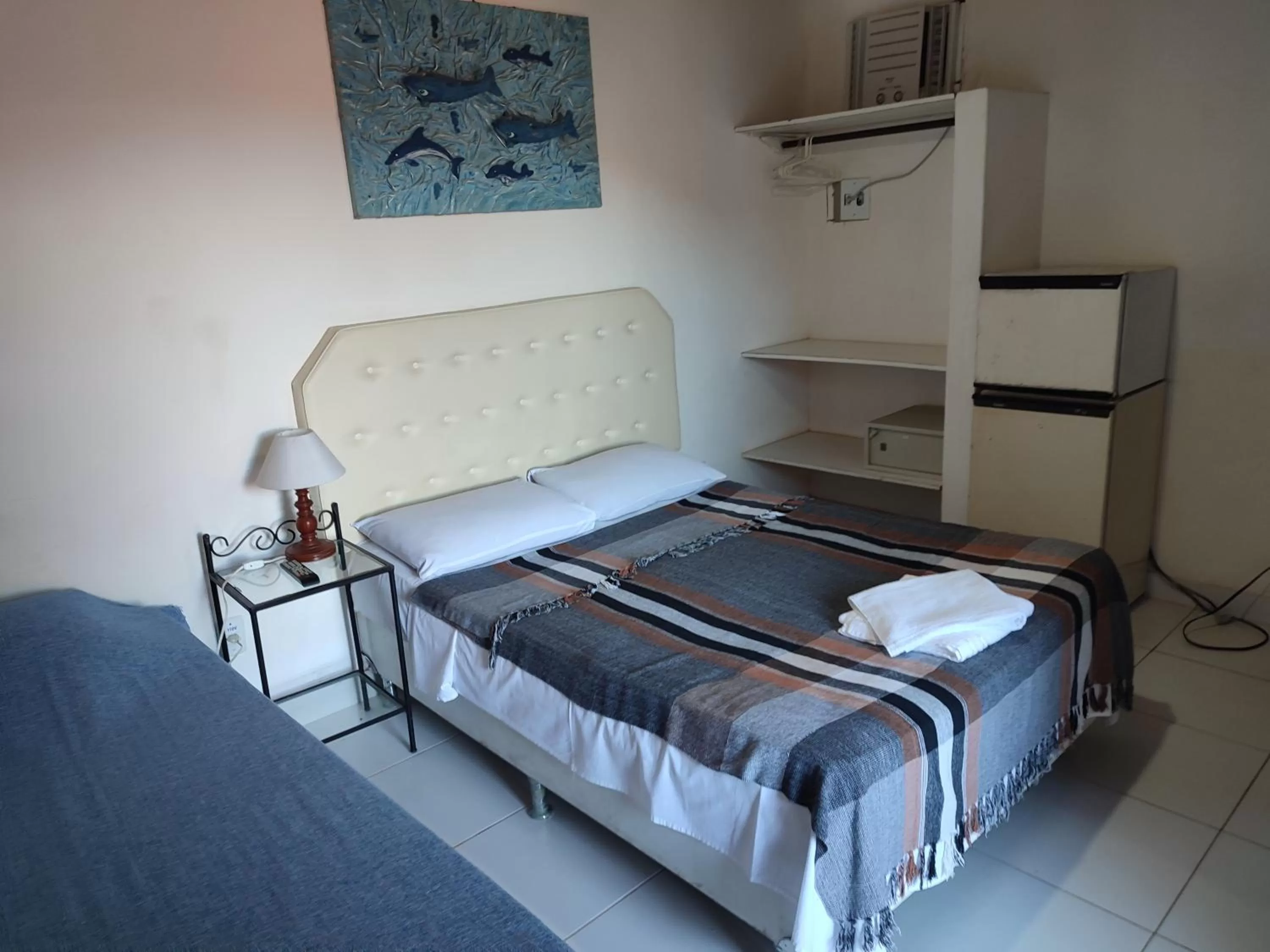 oven, Bed in Pousada L'étage