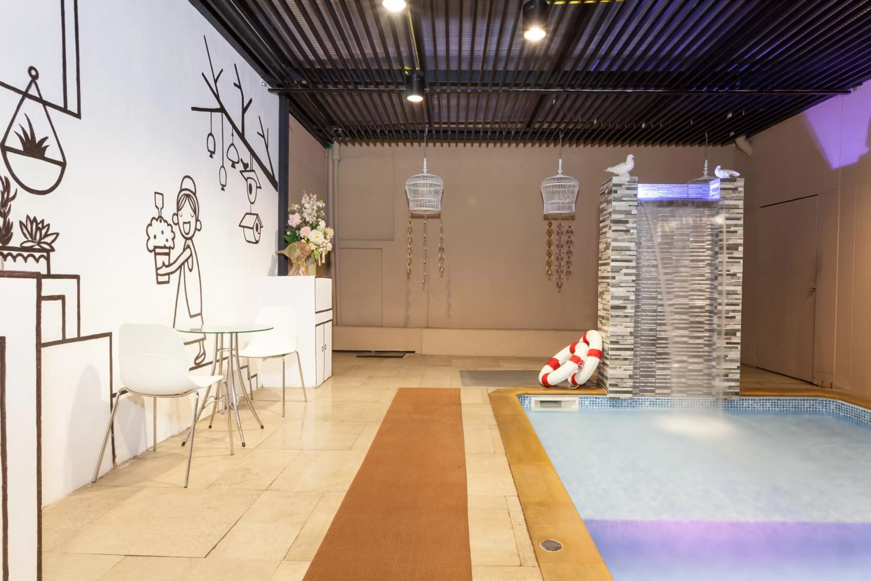 Decorative detail in We Briza Hotel Chiangmai