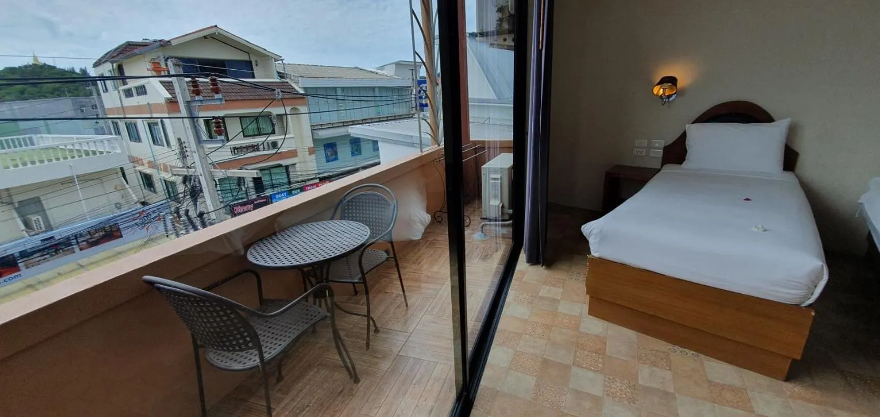 Bed in At Samui Boutique Hotel