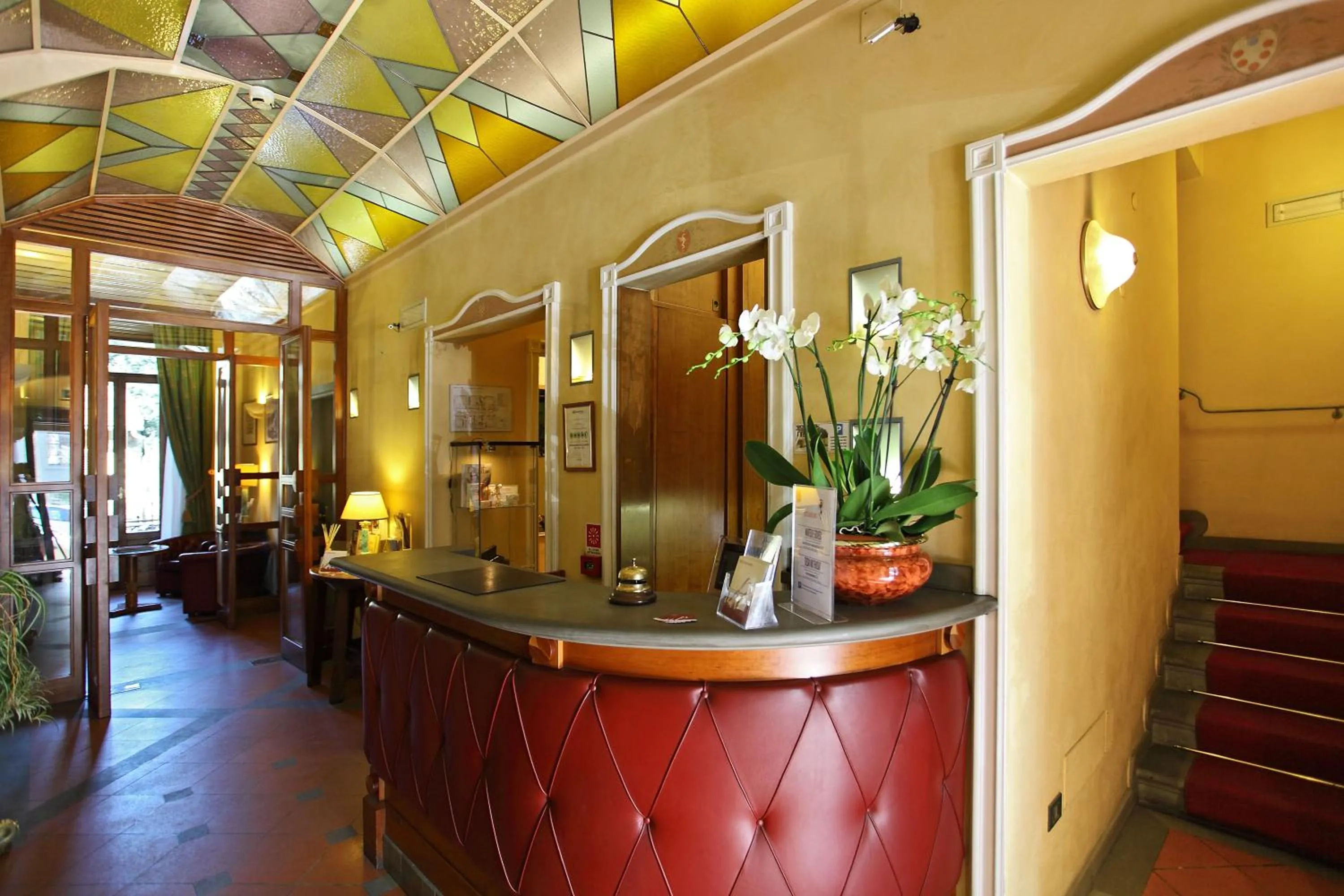 Lobby or reception in Hotel Panama