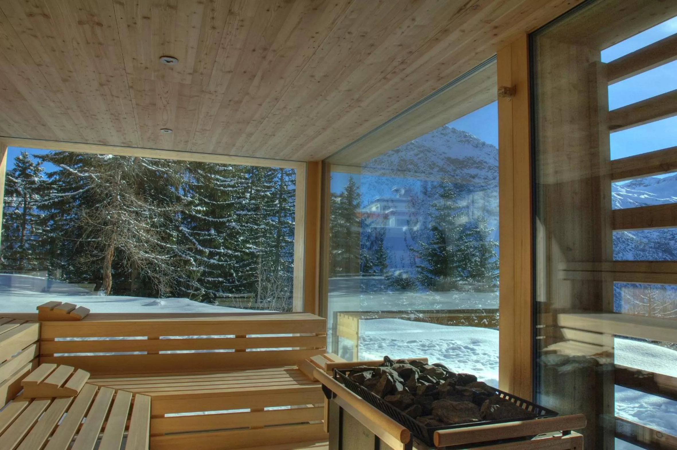View (from property/room) in Blatter's Arosa Hotel & Bella Vista SPA