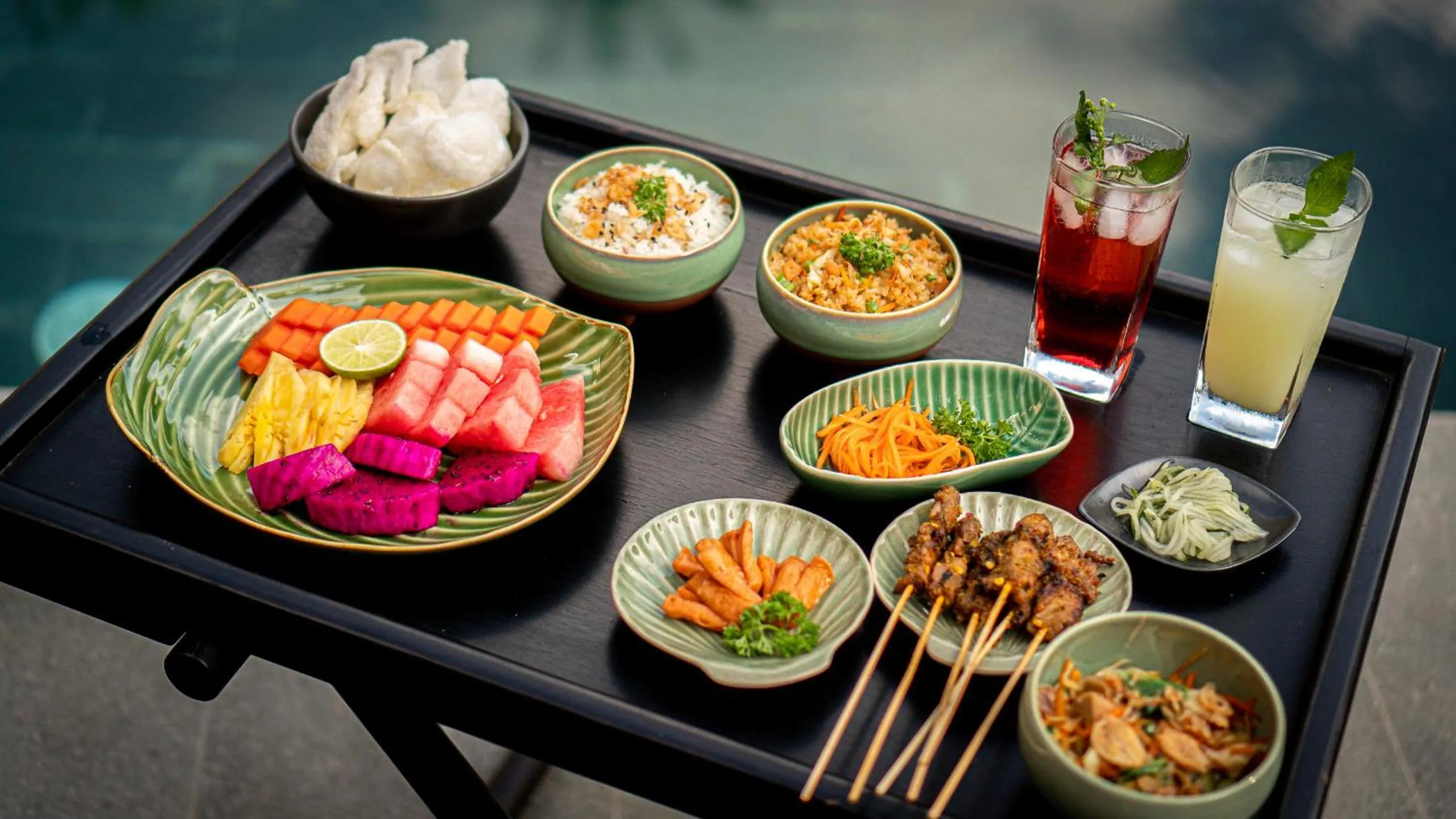 Swimming pool in The Pari Sudha