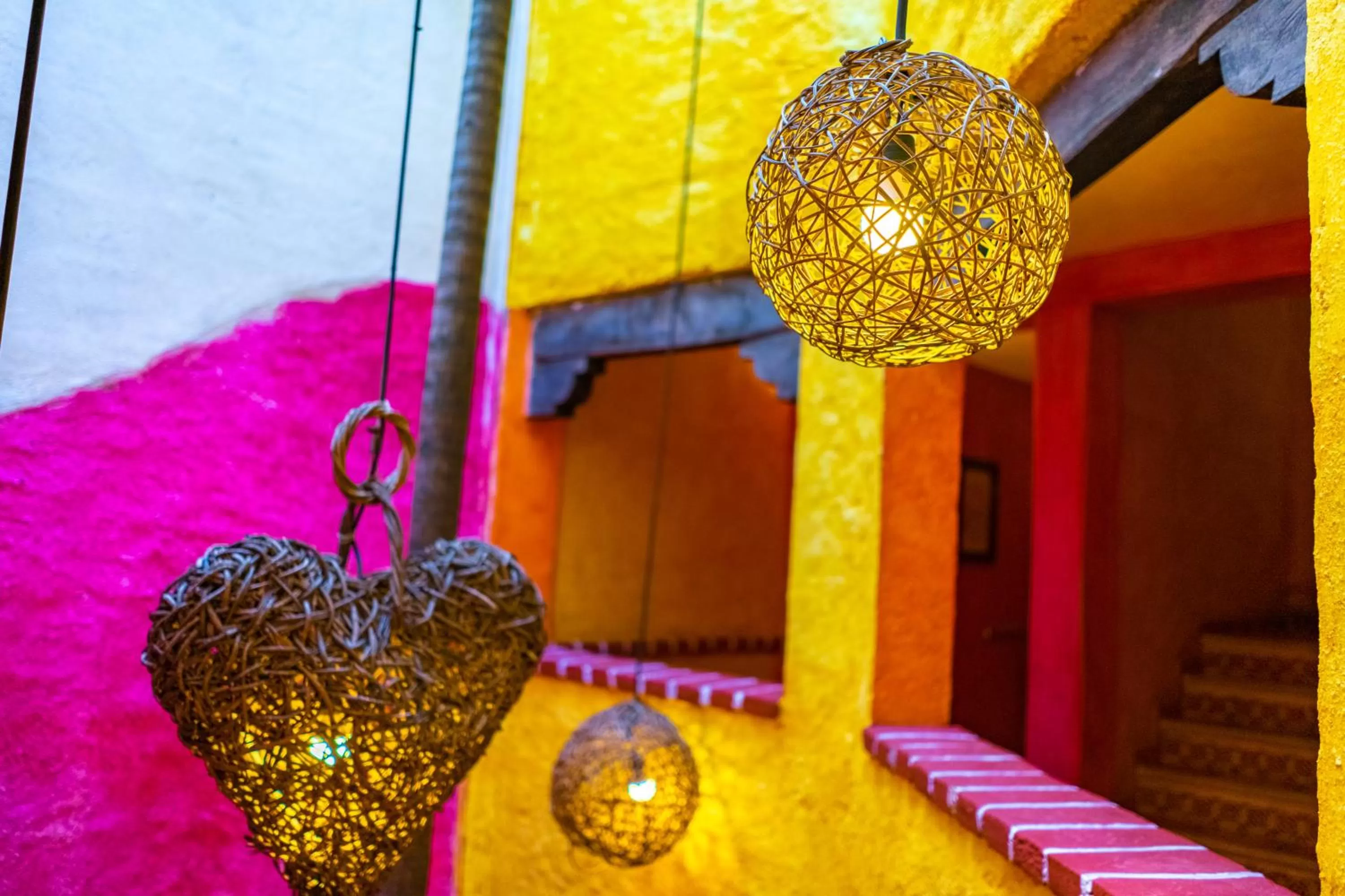 Decorative detail in Hacienda Maria Bonita Hotel