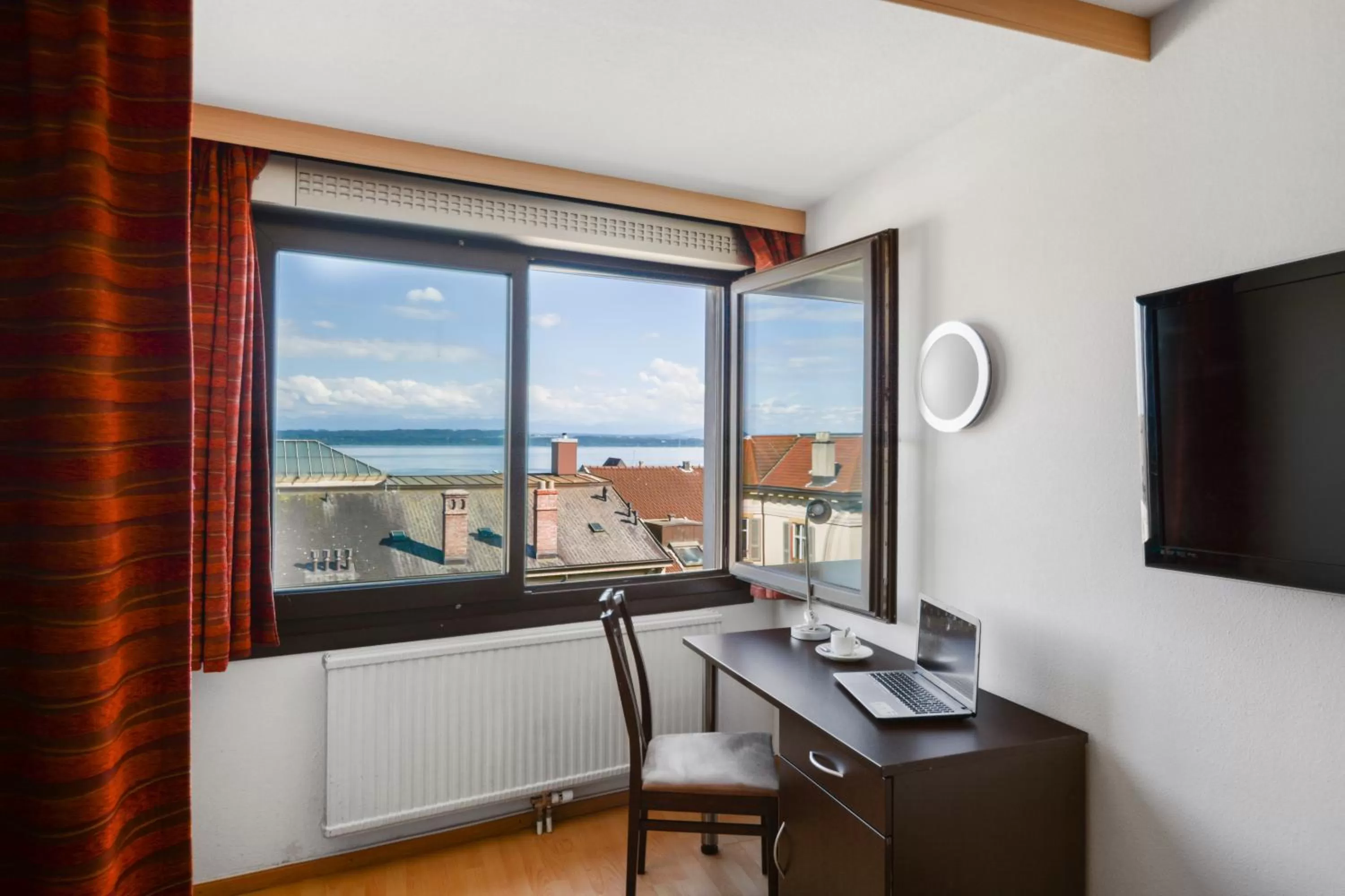 Seating area in Neuchâtel City Hôtel