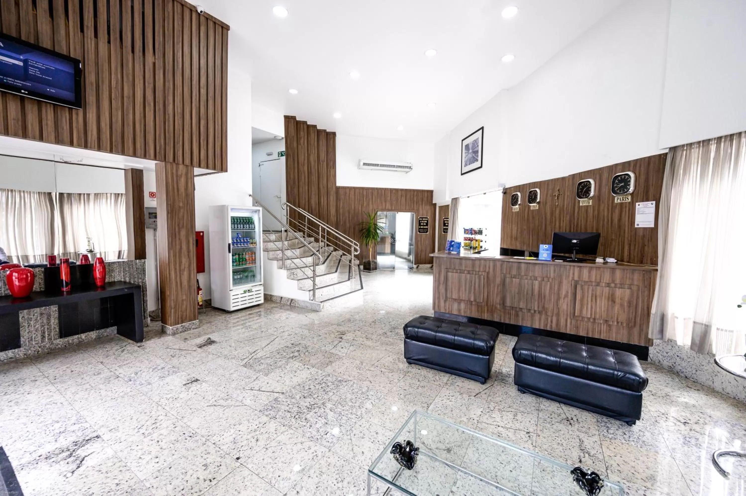 Lobby or reception in Dan Inn São Paulo Higienópolis by Nacional Inn - PRÓXIMO À AV PAULISTA