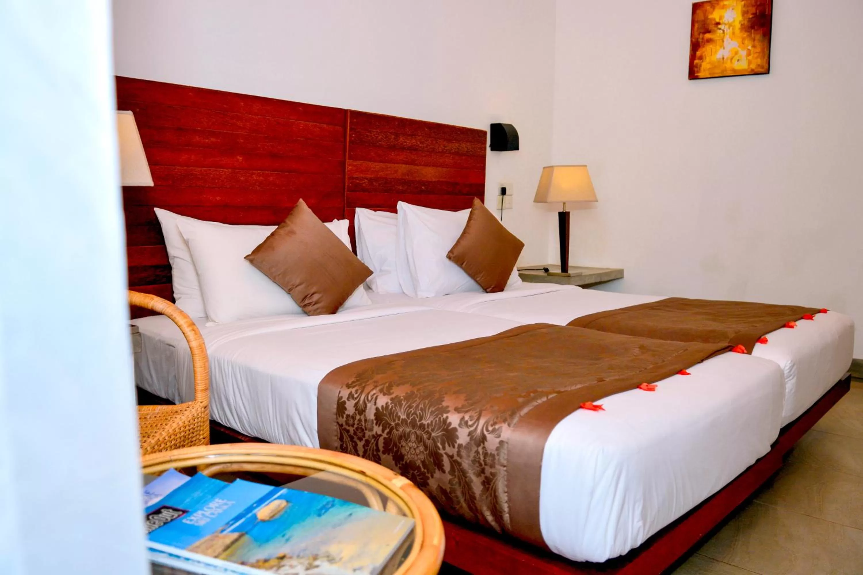 Bed in Amaranthe Bay Resort & Spa