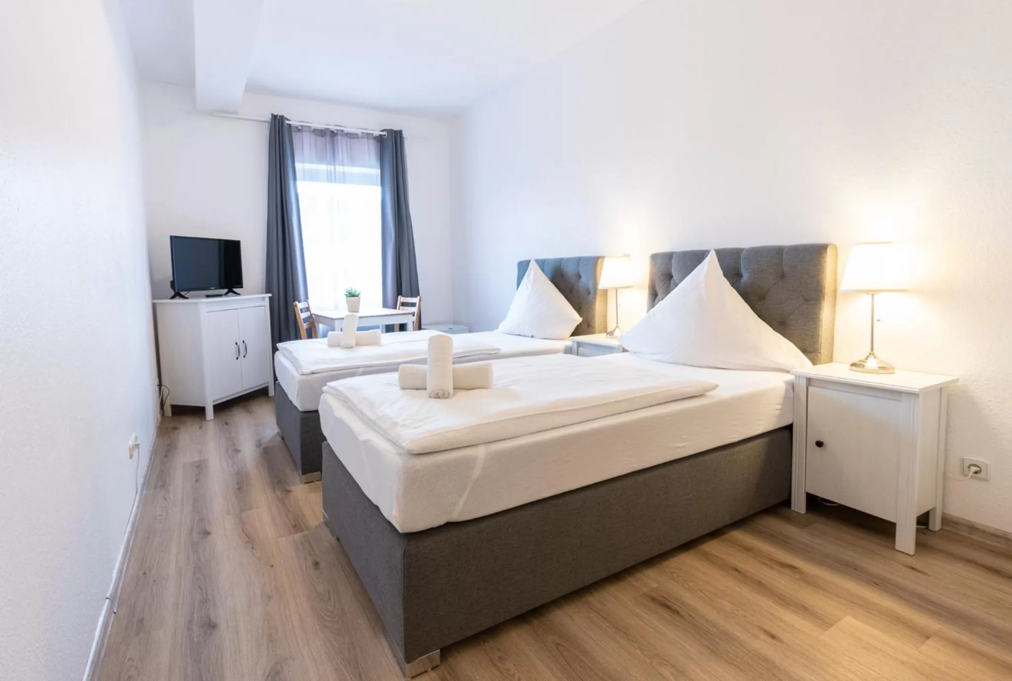 Bed in Hotel Bergheim