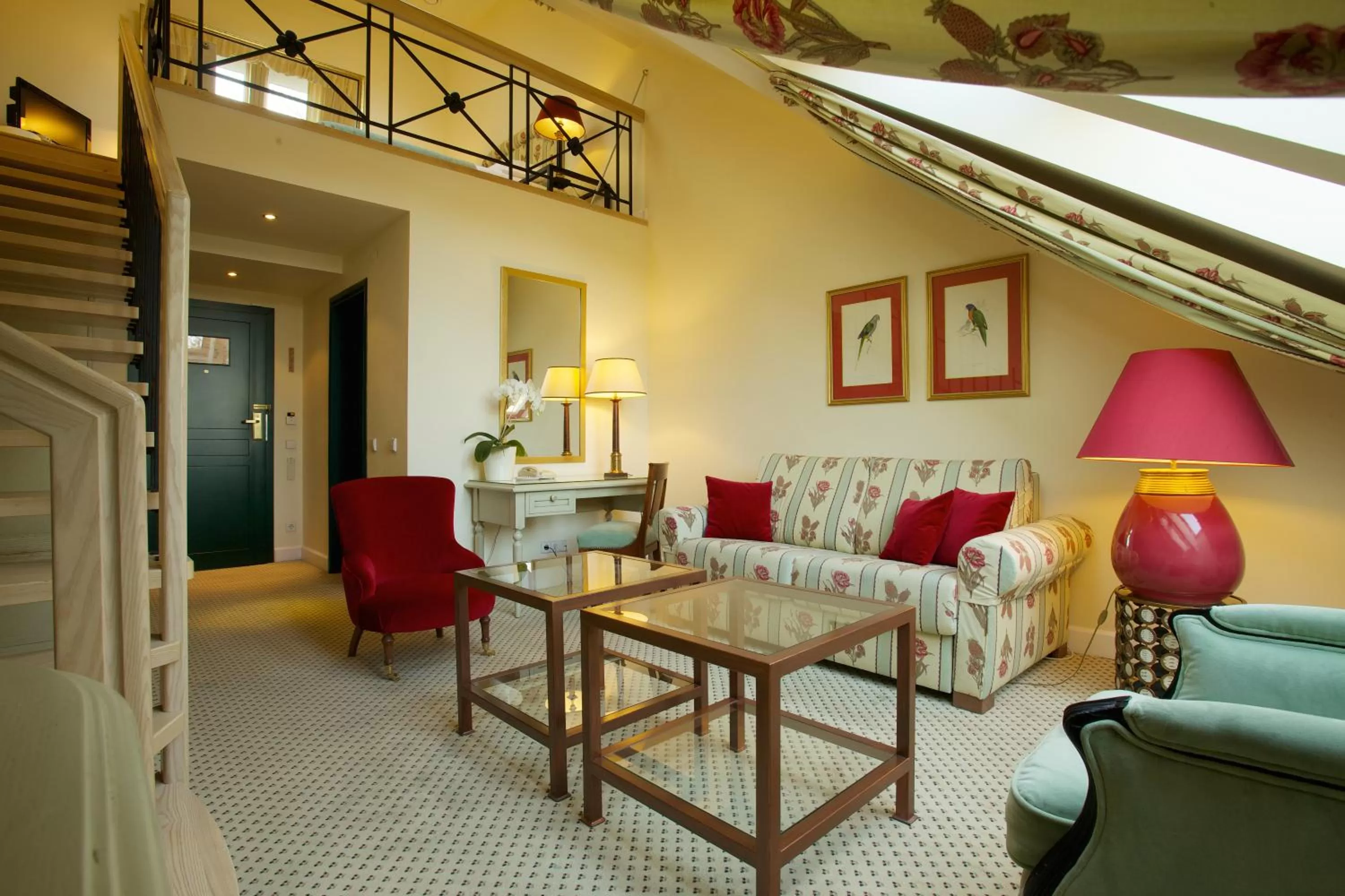 Seating area in NARUTIS Hotel - Small Luxury Hotels of The World