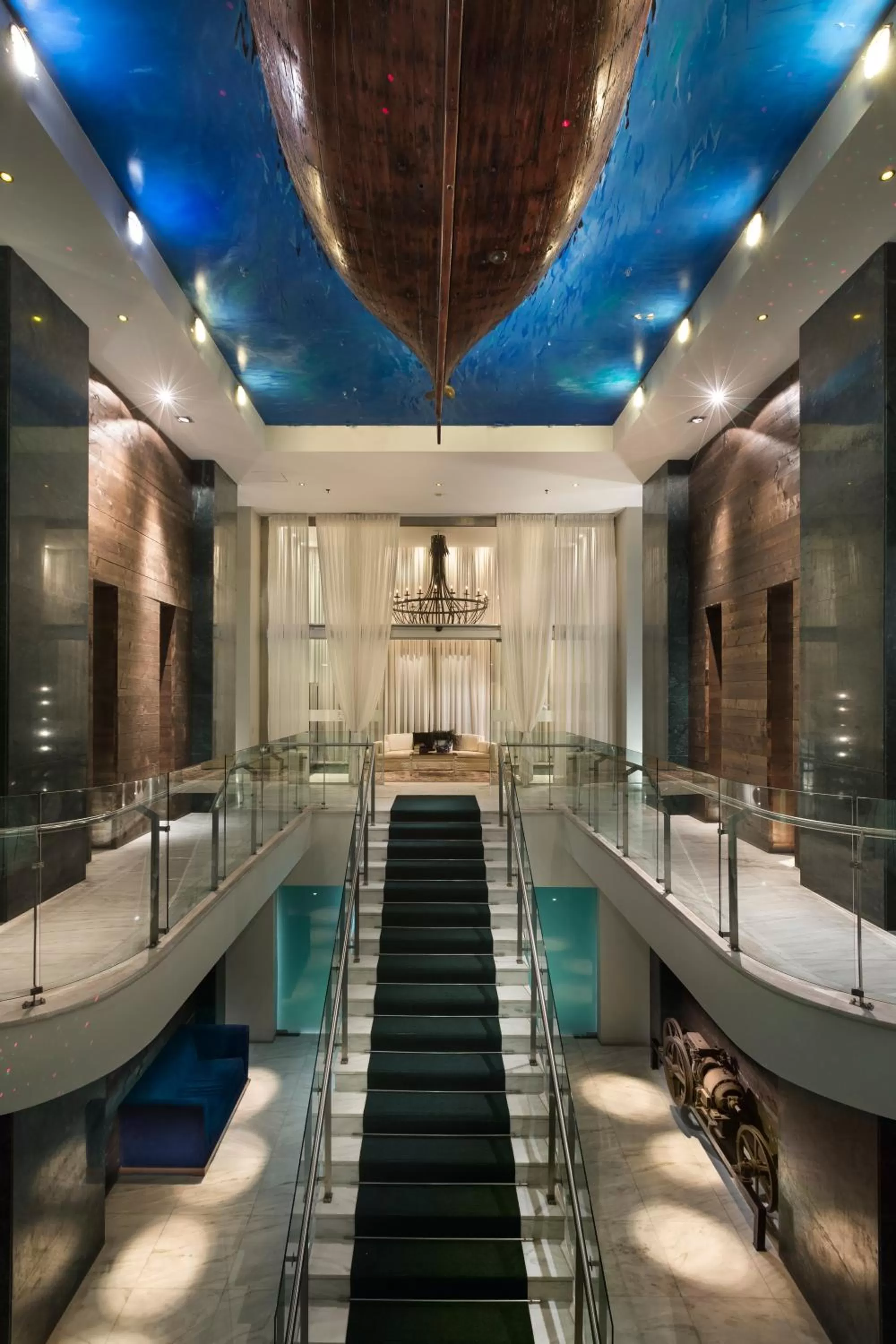 Facade/entrance in GDM Megaron, Historical Monument Hotel