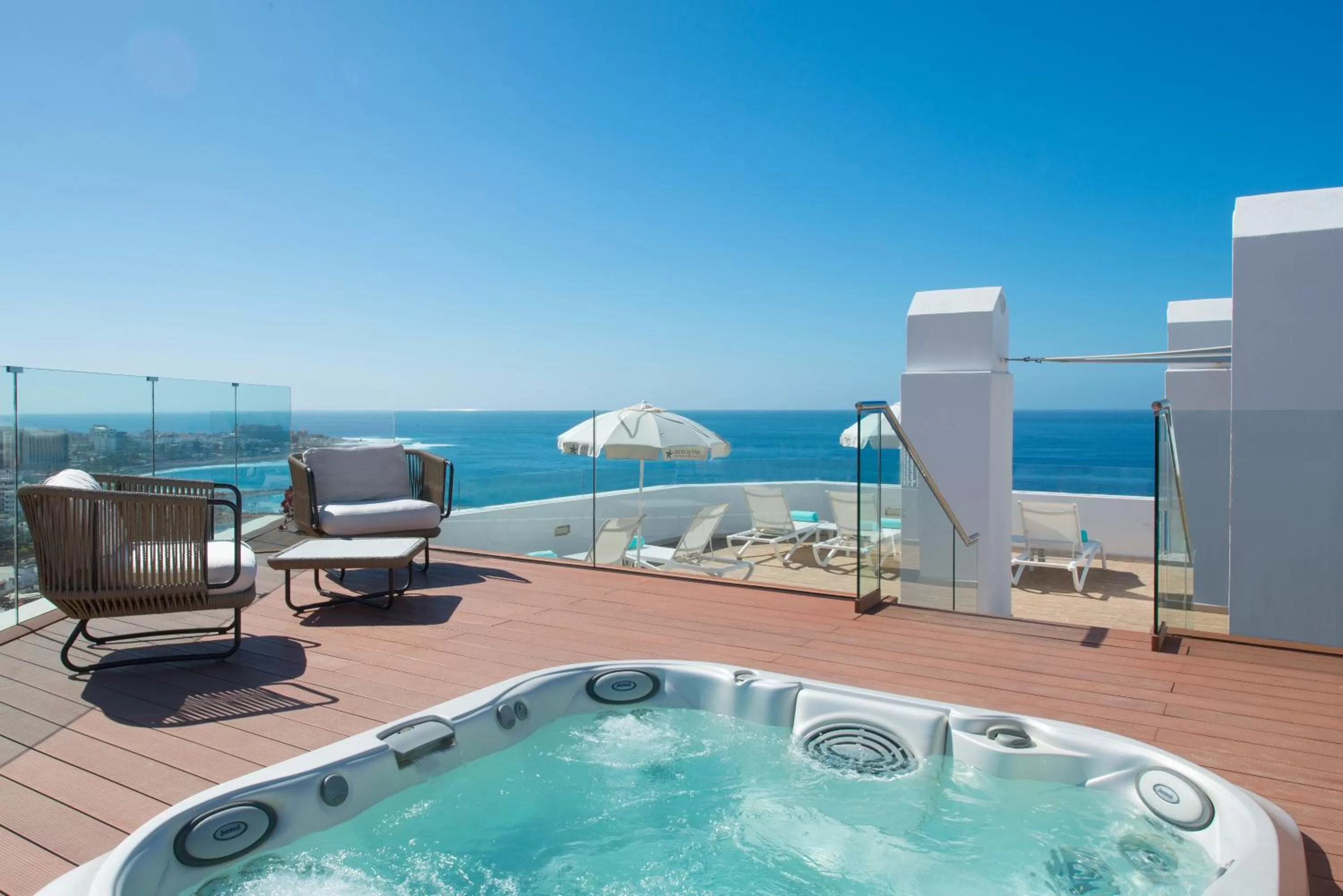 Balcony/Terrace in Iberostar Waves Bouganville Playa