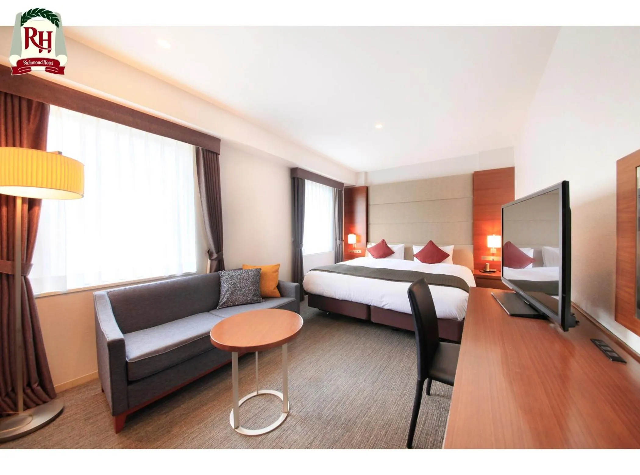 Photo of the whole room, Bed in Richmond Hotel Tokyo Shiba