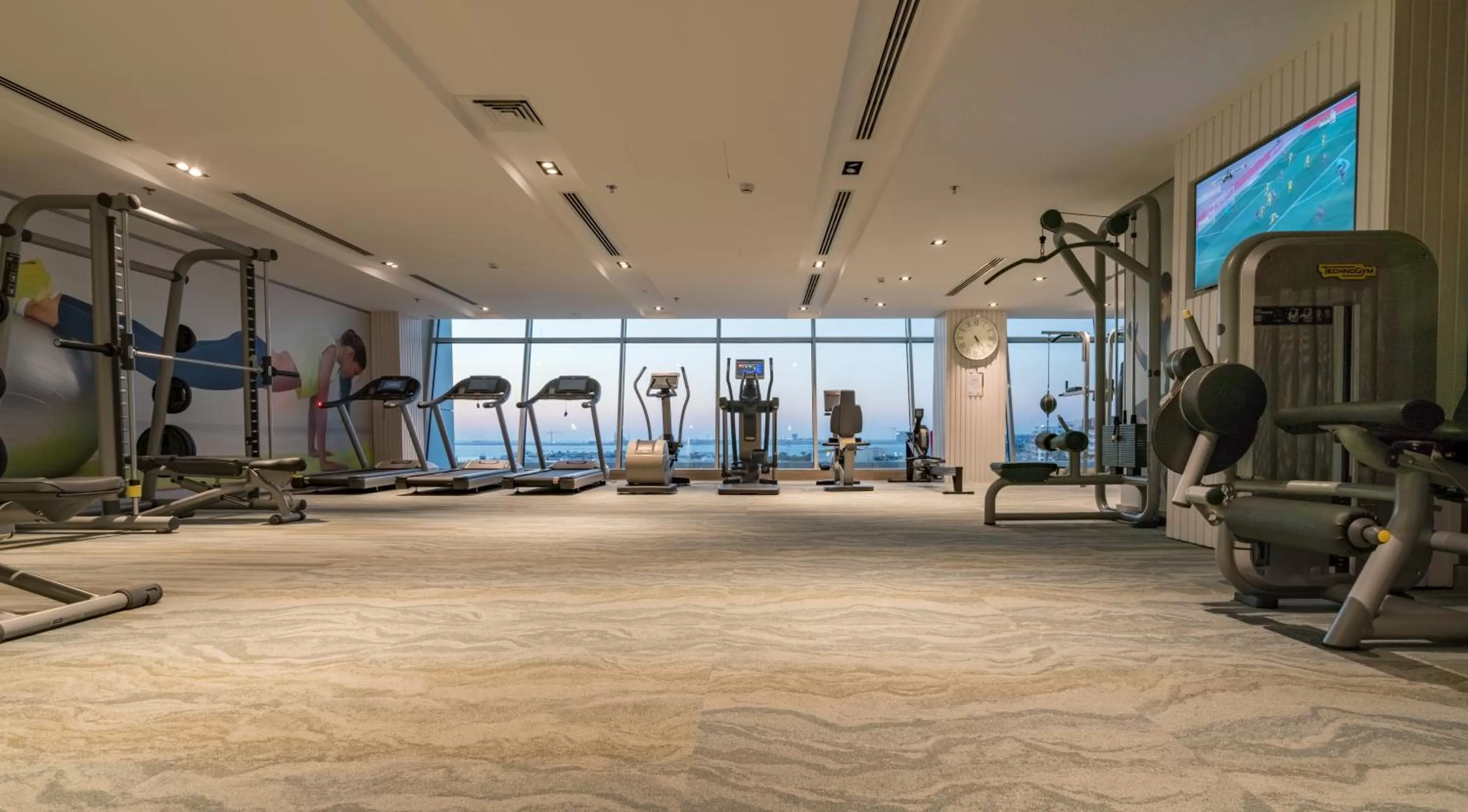 Fitness centre/facilities in Solymar Hotel & Beach